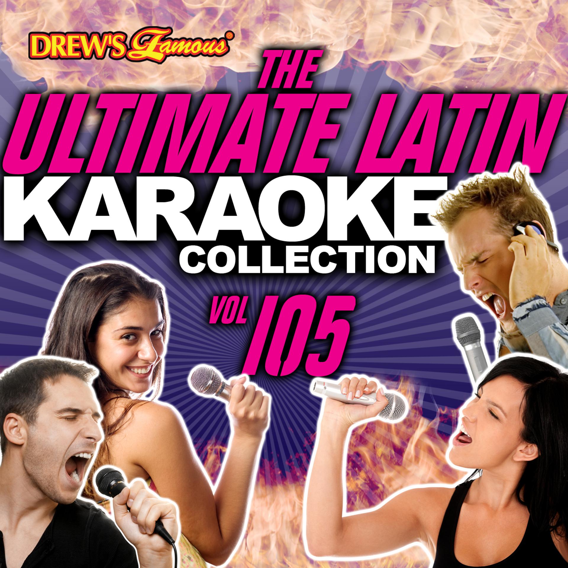 Постер альбома The Ultimate Latin Karaoke Collection, Vol. 105