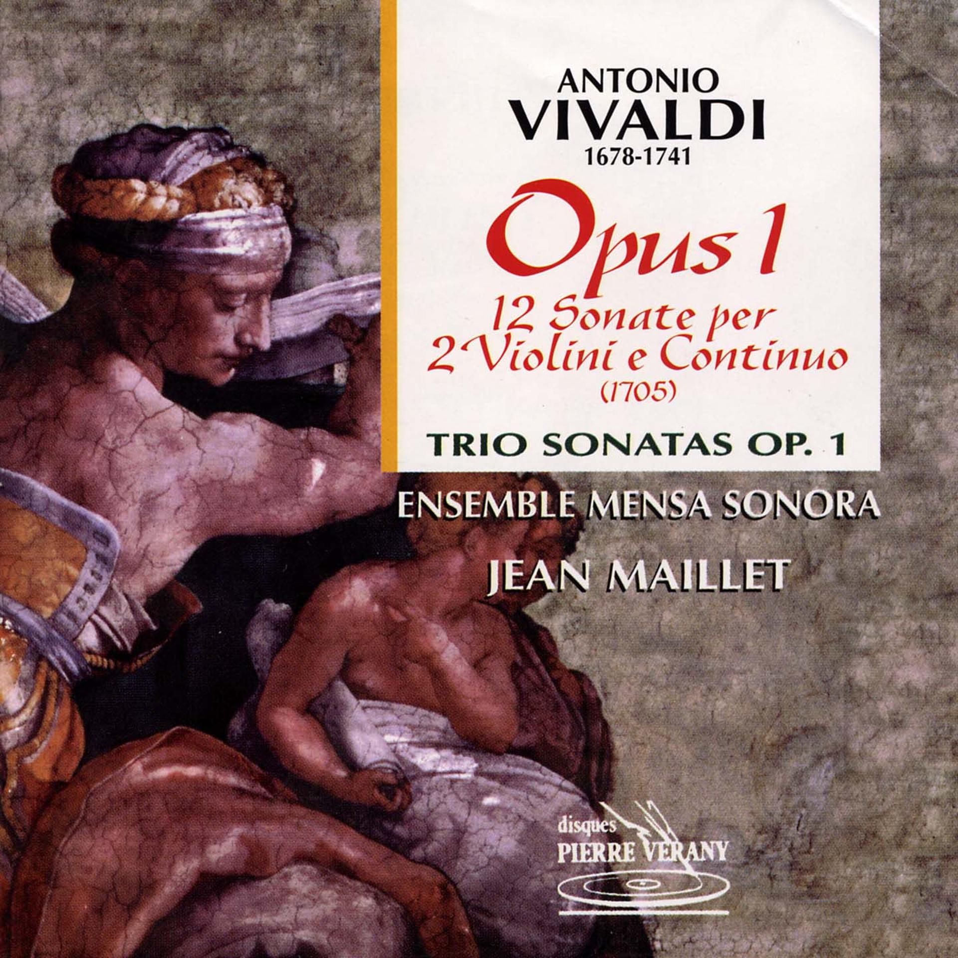 Постер альбома Vivaldi : 12 Sonate per 2 violoni e continuo, Op. 1