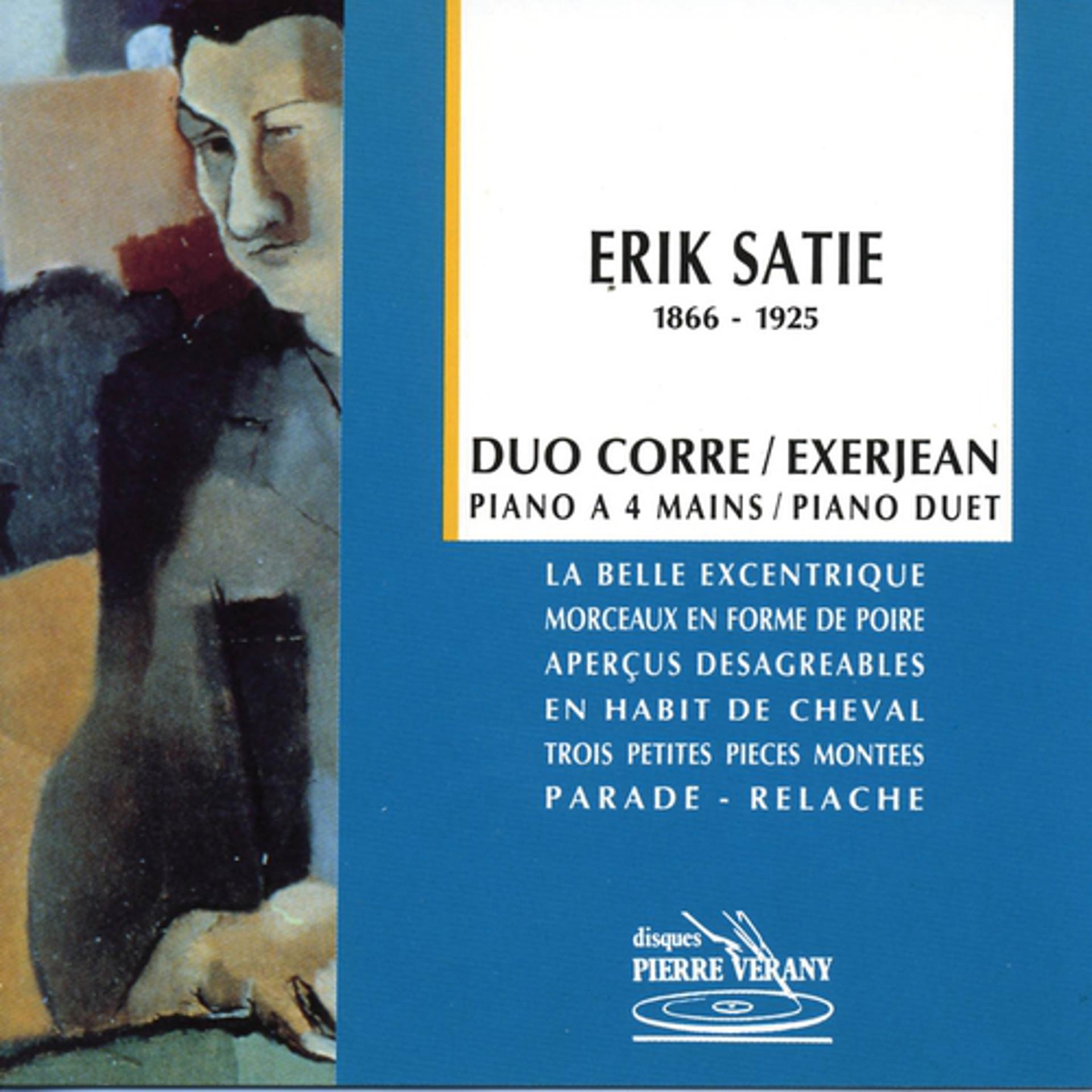 Постер альбома Satie - Oeuvres pour piano & 4 mains