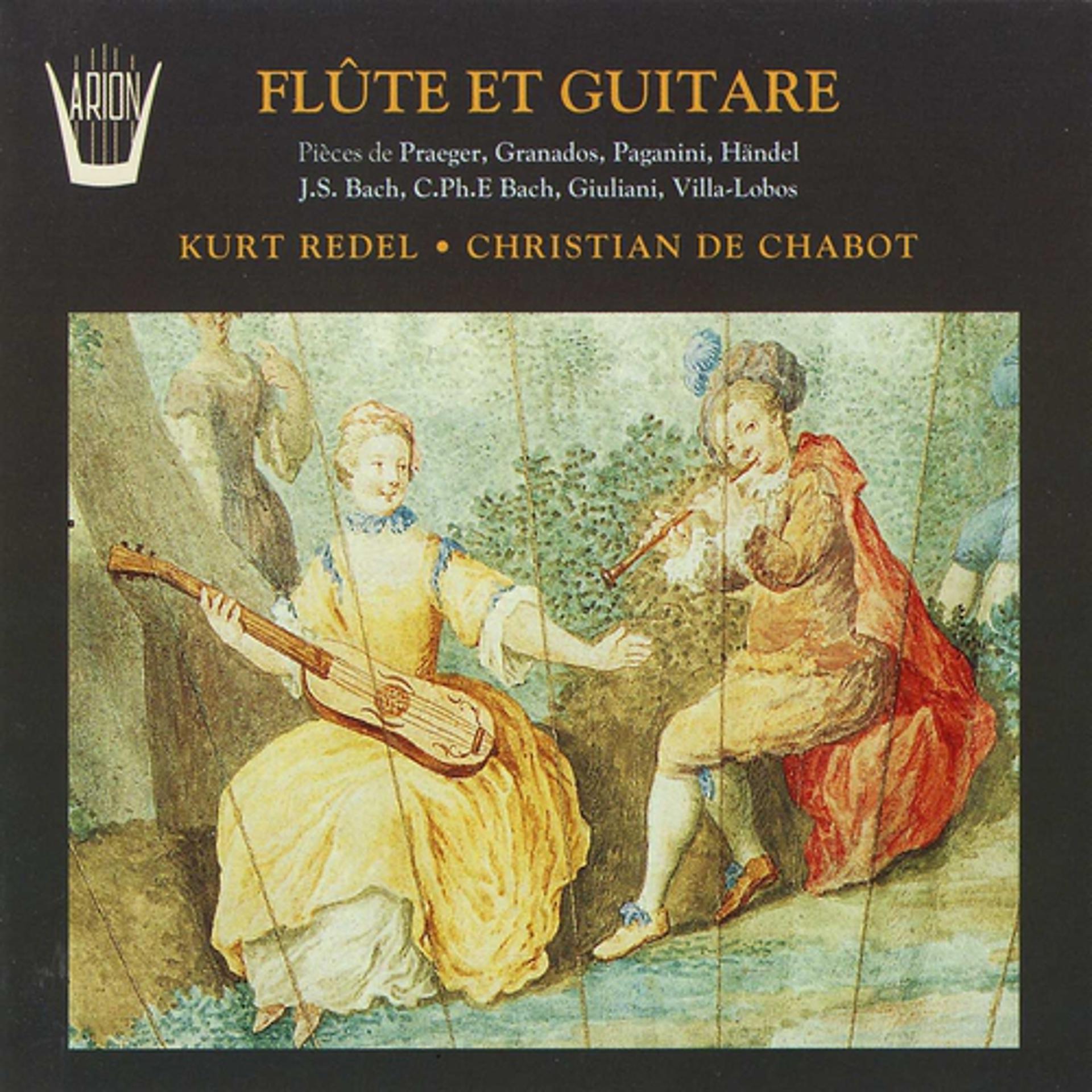 Постер альбома Flûte et guitare