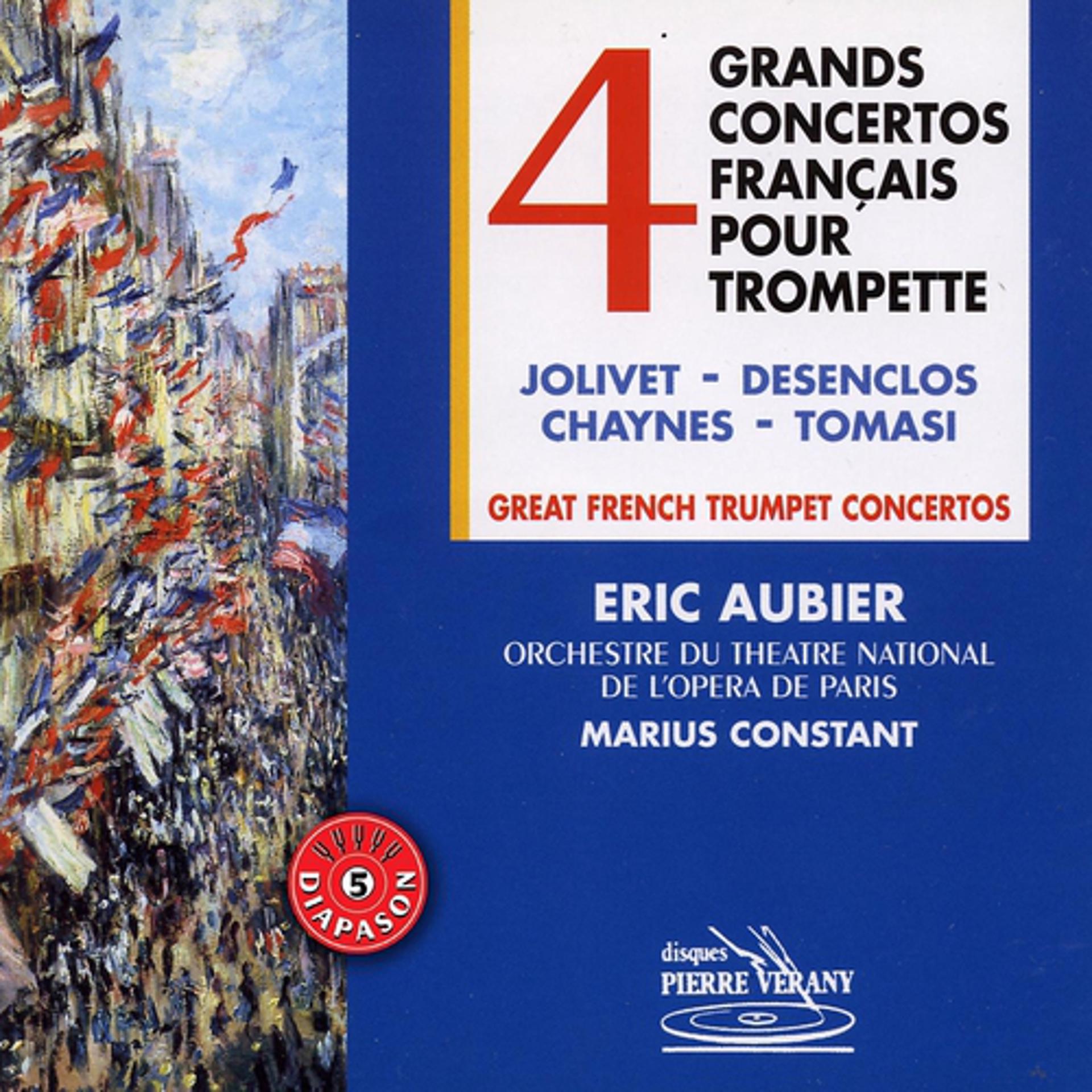 Постер альбома Quatre grands concertos francais pour trompette