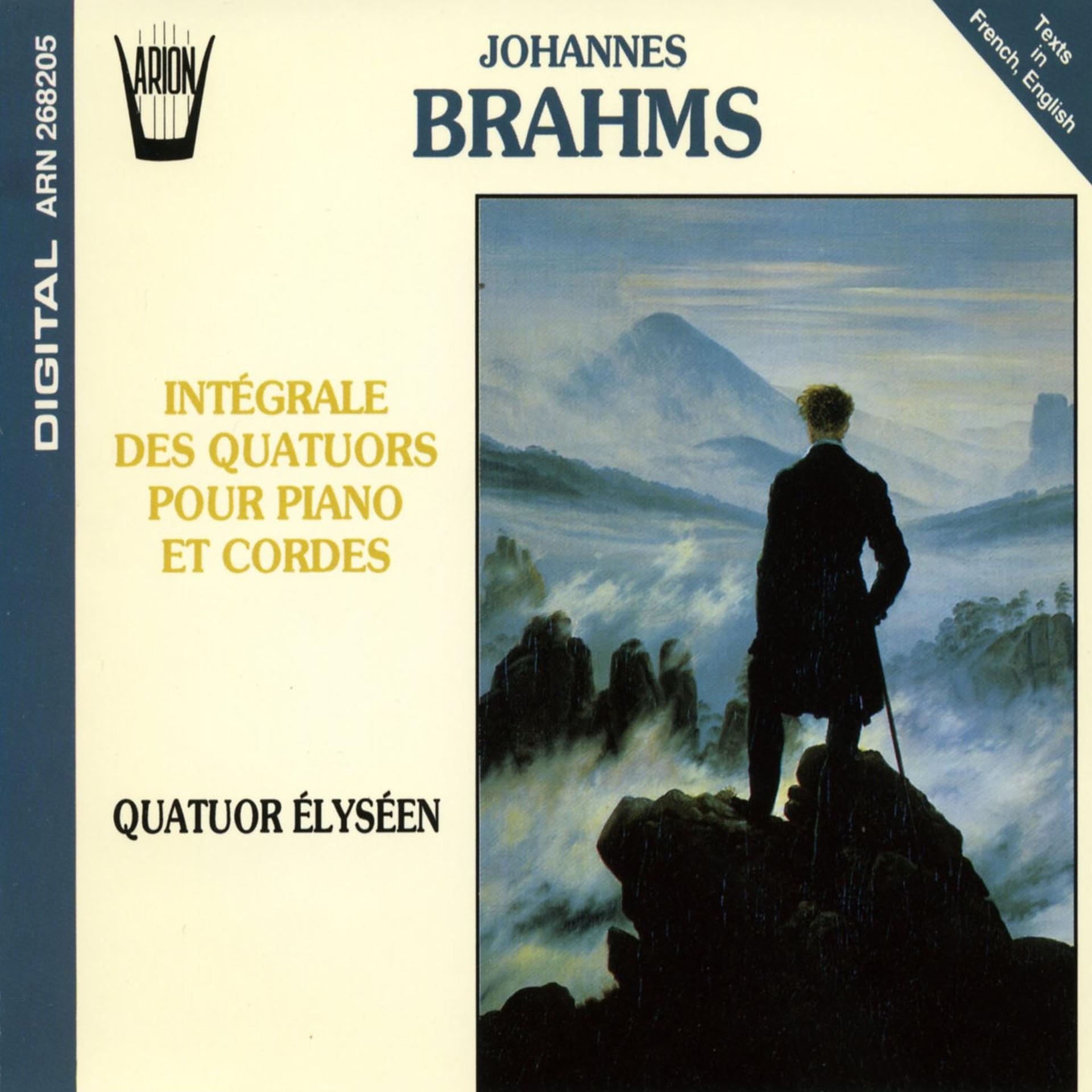 Постер альбома Brahms : Intégrale des quatuors pour piano & cordes