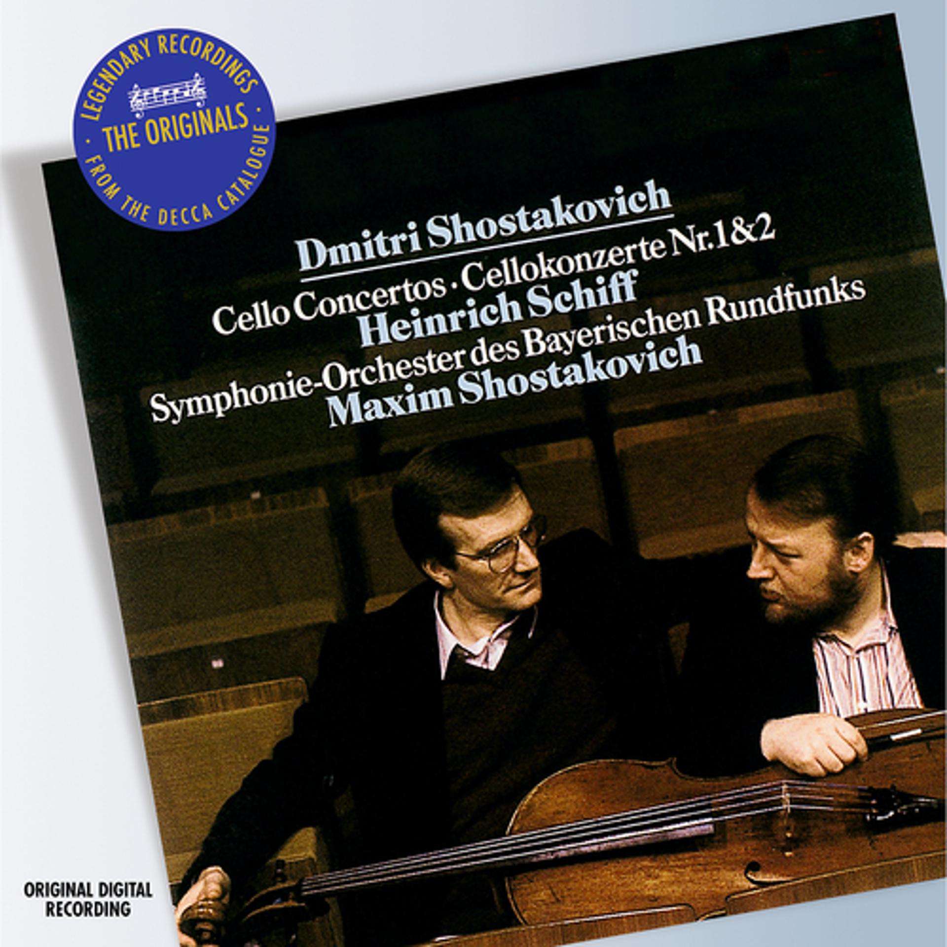 Постер альбома Shostakovich: Cello Concertos Nos.1 & 2