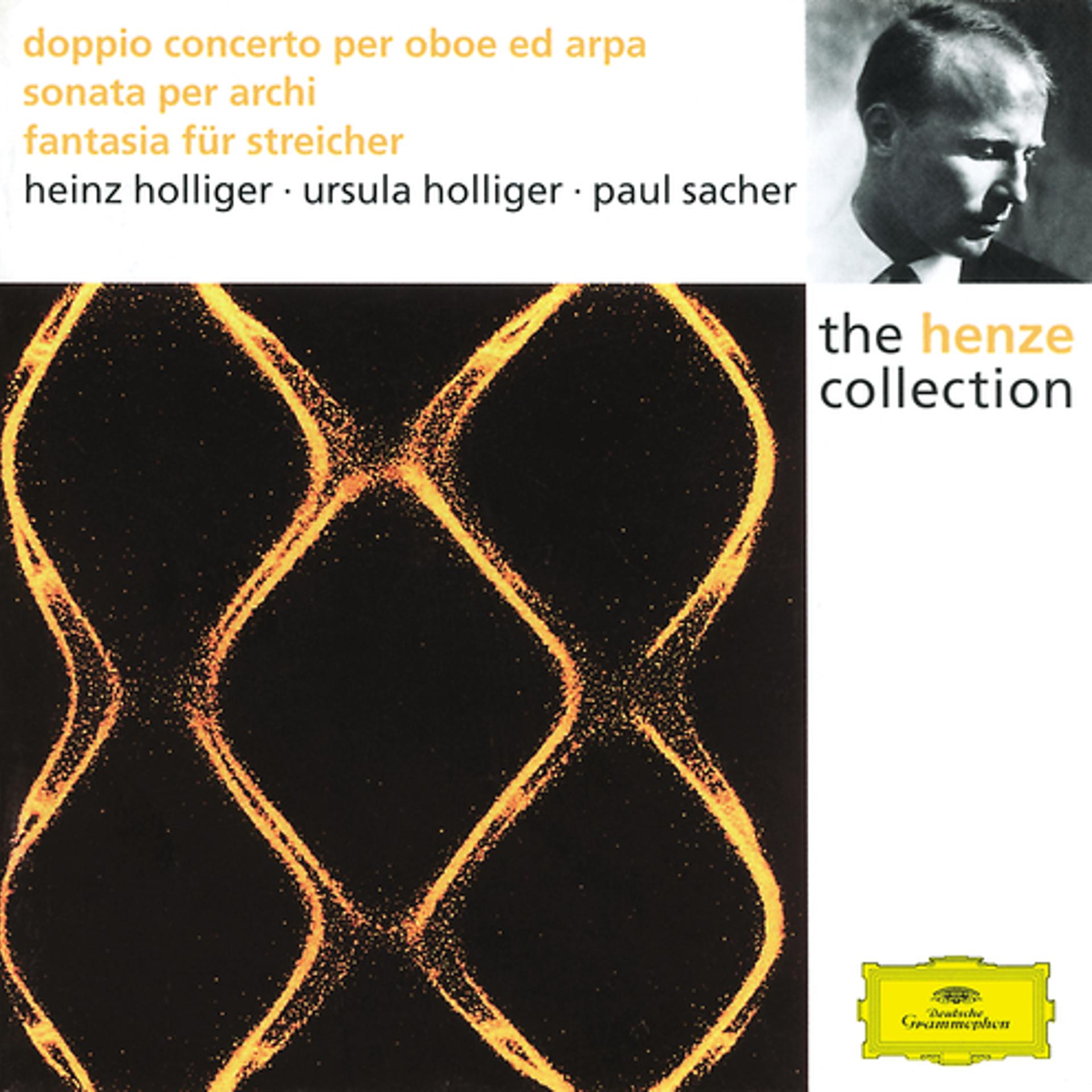 Постер альбома Henze: Double Concerto for Oboe, Harp and Strings; Sonata for Strings; Fantasia for Strings