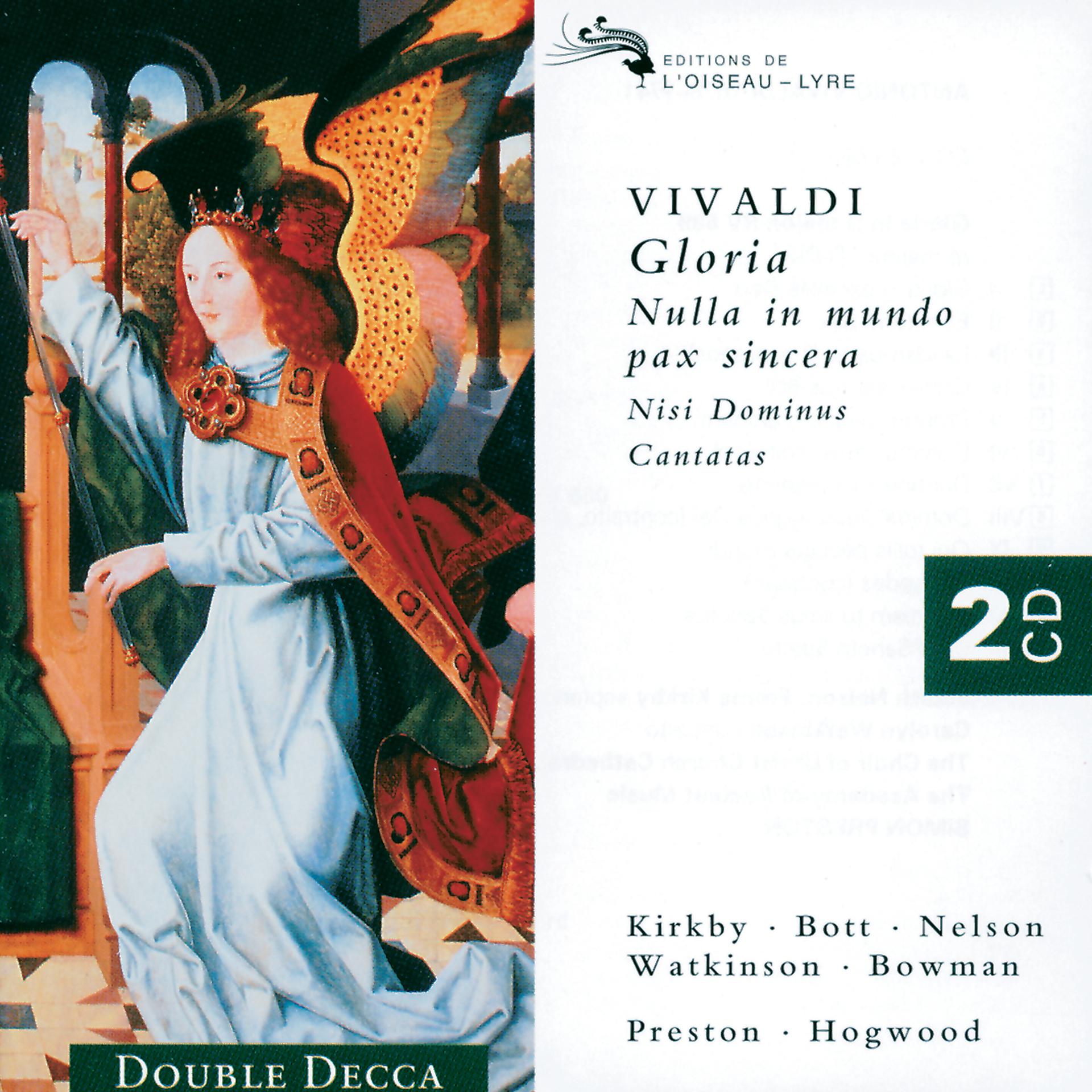 Постер альбома Vivaldi: Gloria/Nisi Dominus/4 Cantatas etc.
