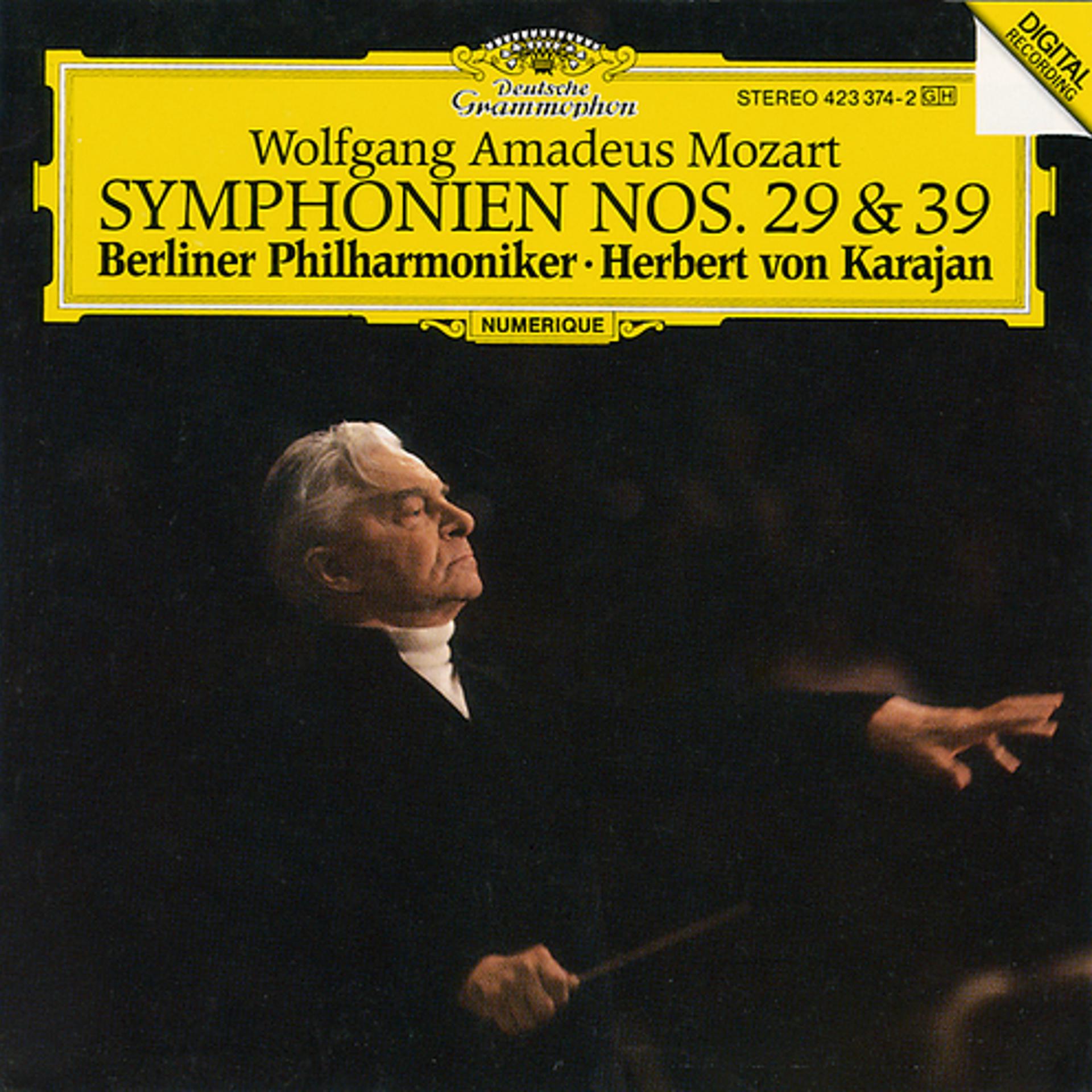 Постер альбома Mozart, W.A.: Symphonies Nos. 29 & 39