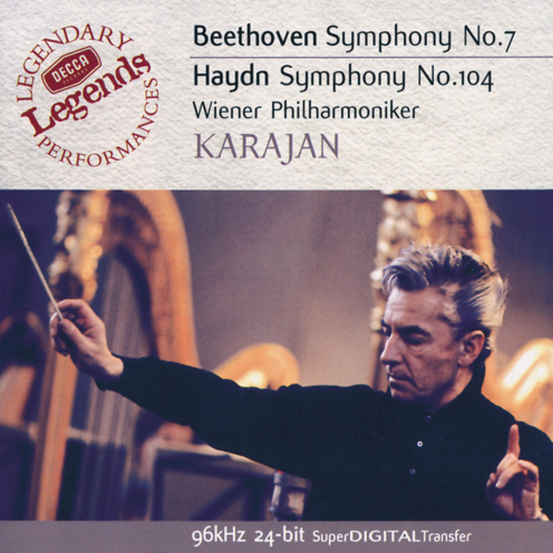 Постер альбома Beethoven: Symphony No.7 / Haydn: Symphony No.104