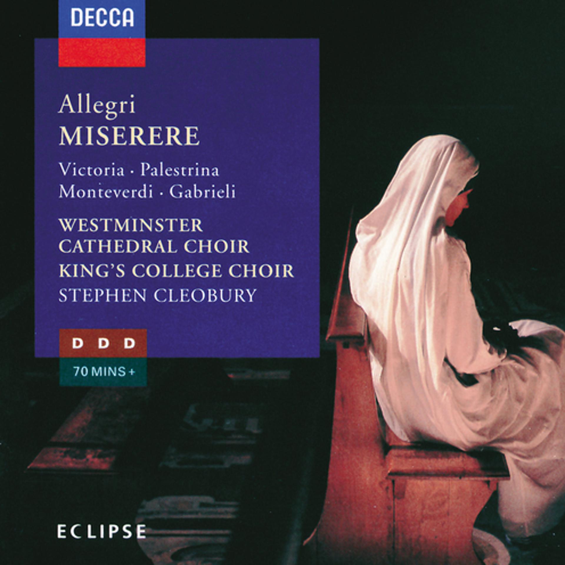 Постер альбома Allegri: Miserere, etc.