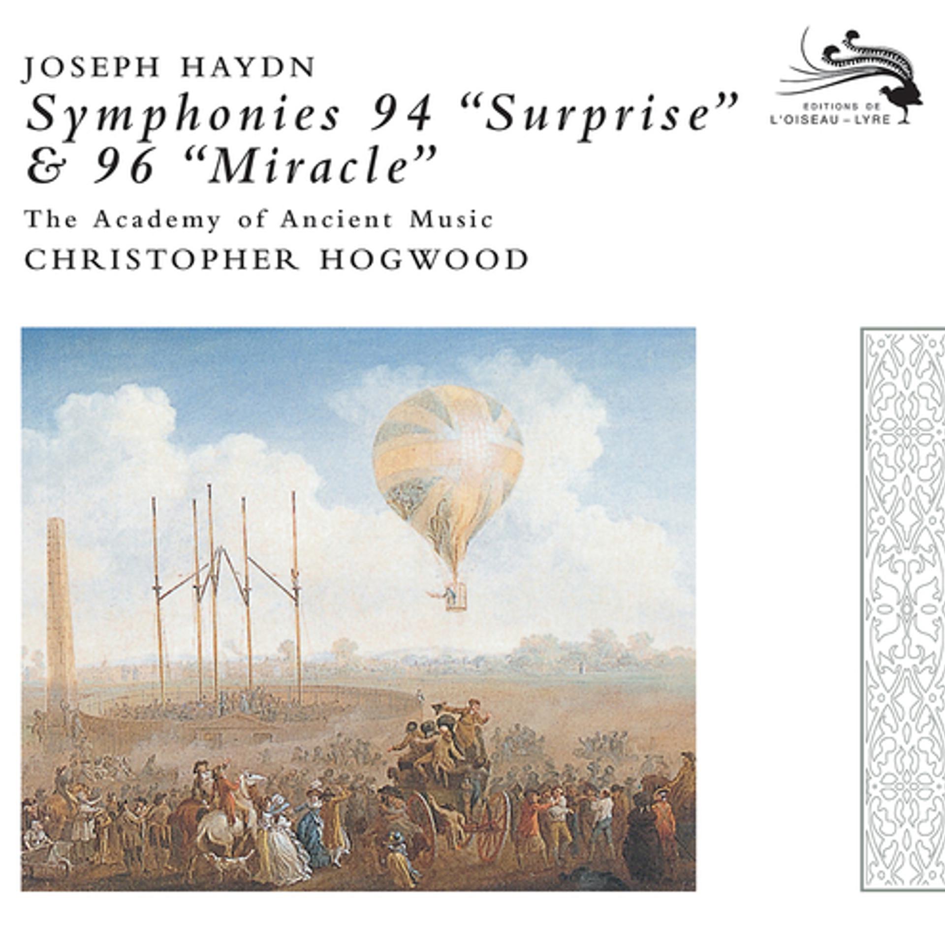 Постер альбома Haydn: Symphonies Nos.94 & 96
