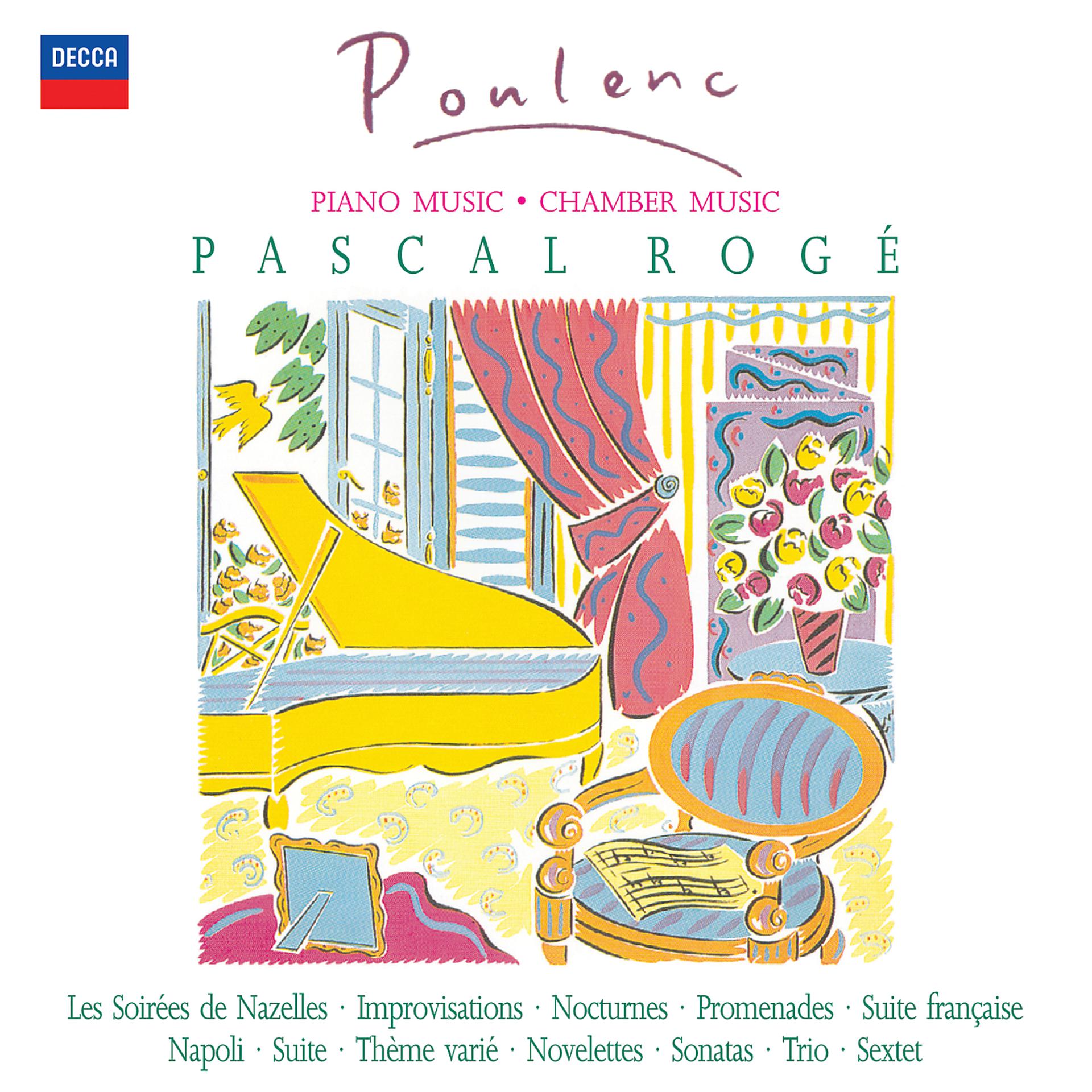 Постер альбома Poulenc:  Piano Music & Chamber Works