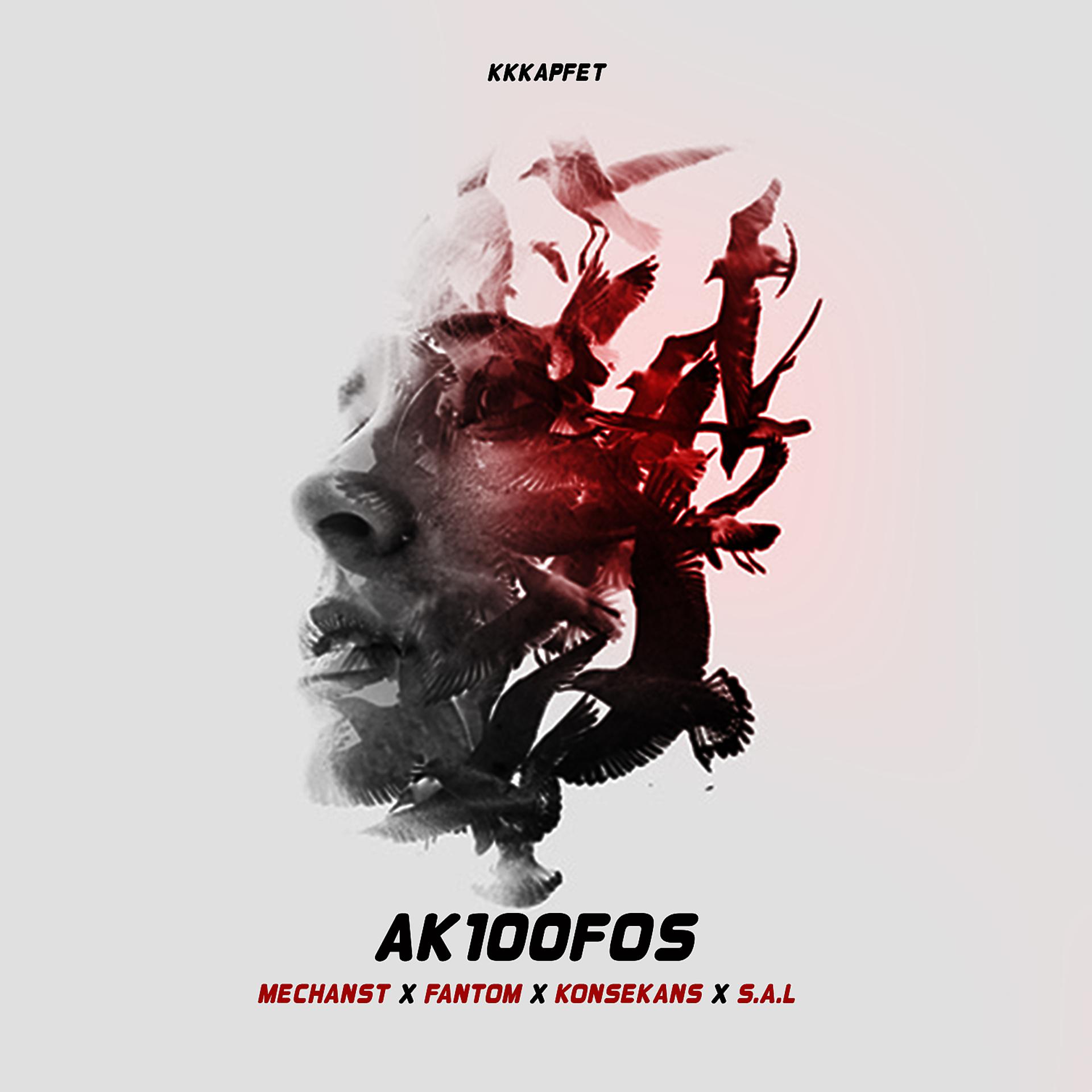 Постер к треку Ak100fos, MechansT, Fantom, Sakrifis, S.A.L - kkapfet (feat. Mechanst, Fantom, Sakrifis & S.A.L)
