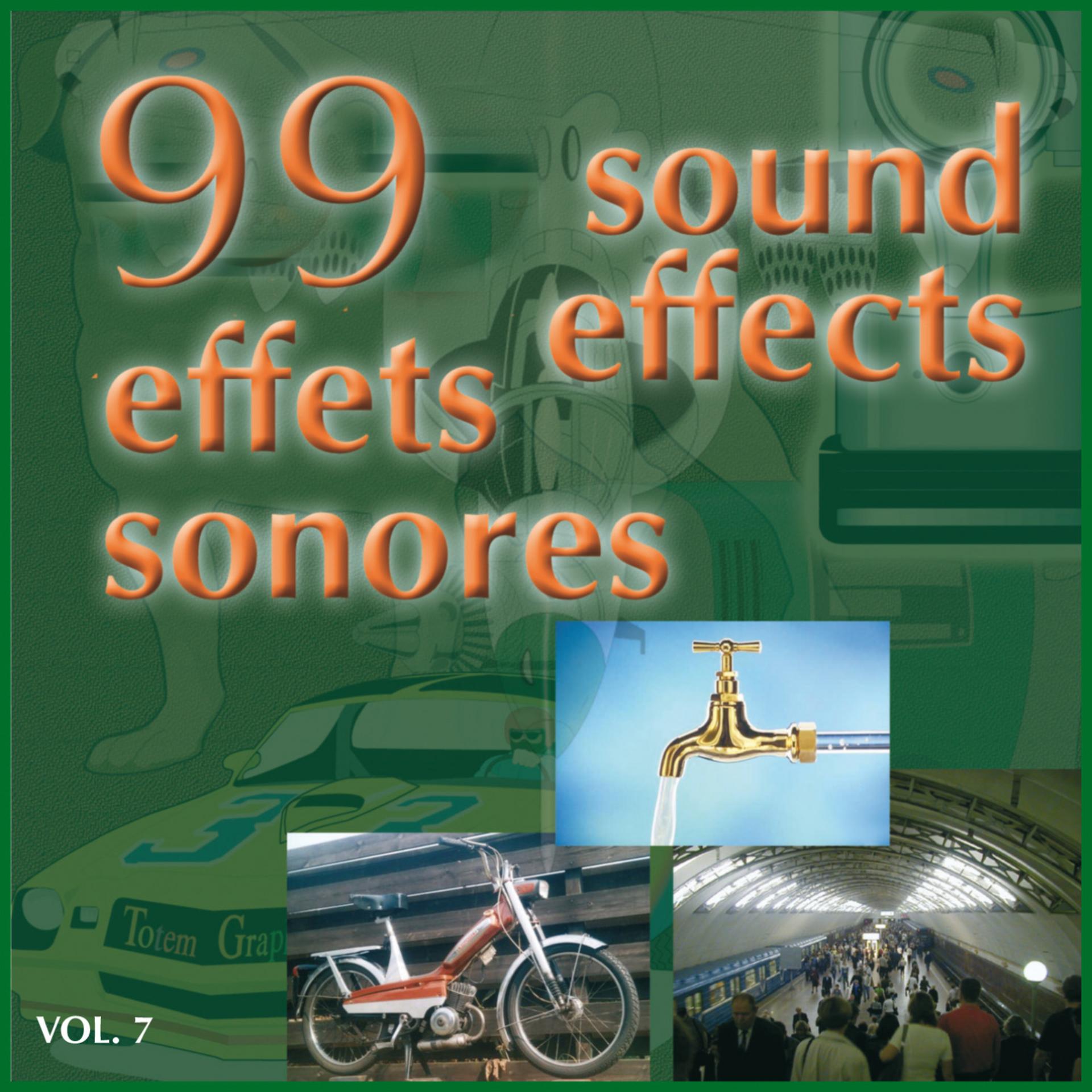 Постер альбома 99 effets sonores, Vol. 7