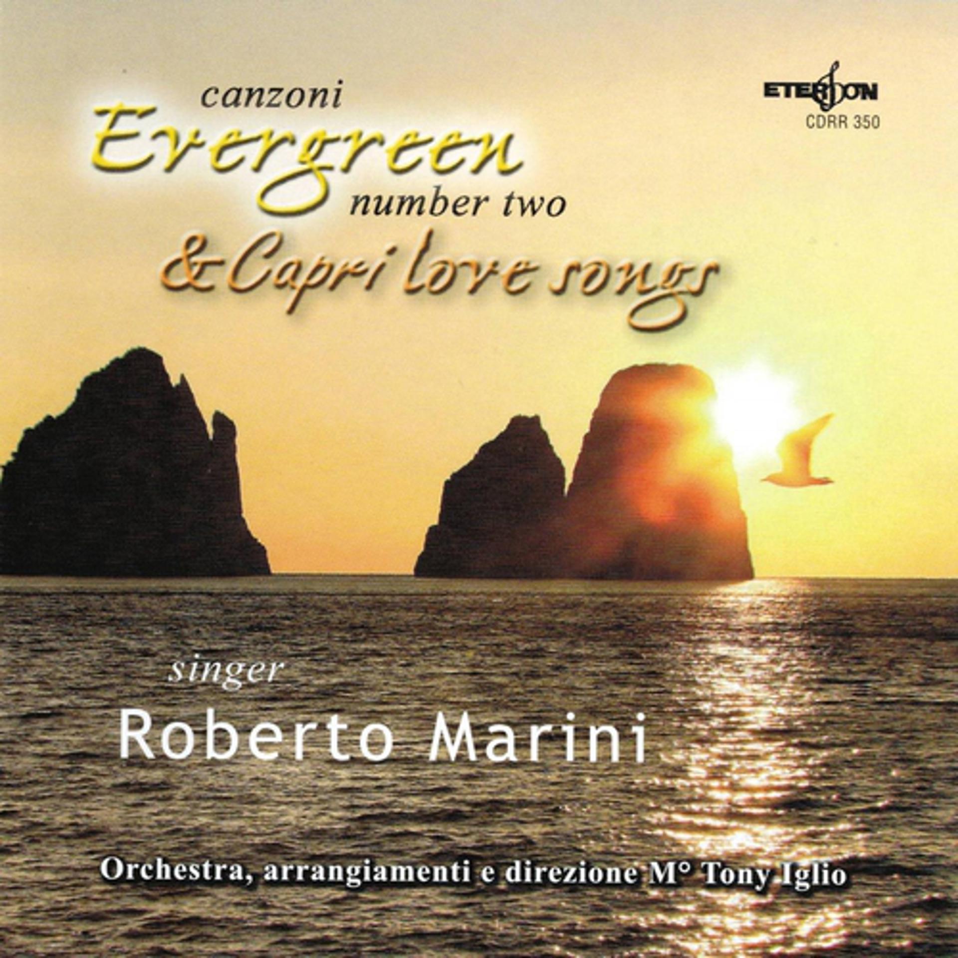 Постер альбома Canzoni Evergreen Number 2 & Capri Love Songs (Orchestra, arragiamenti e direzione Tony Iglio)