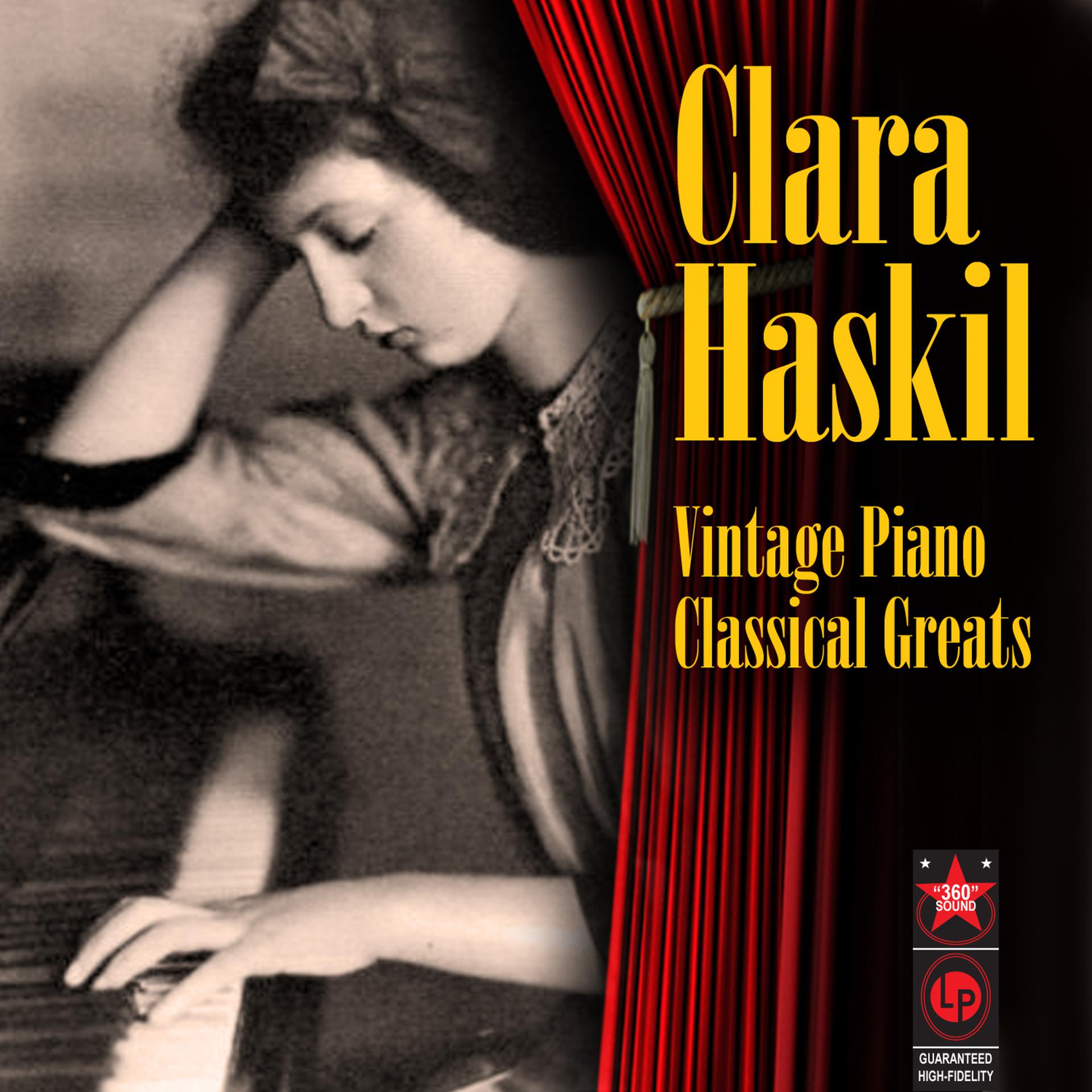 Постер альбома Vintage Piano Classical Greats