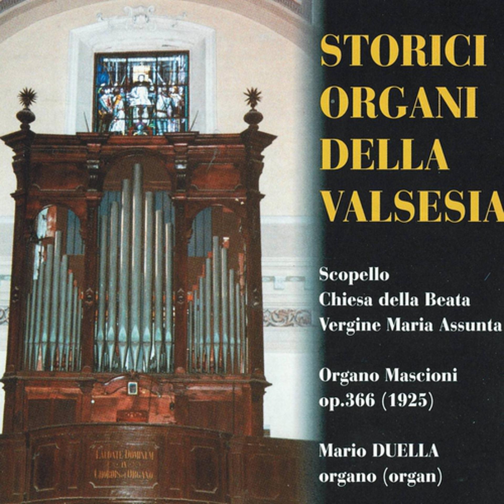 Постер альбома Storici Organi Della Valsesia: Scopello