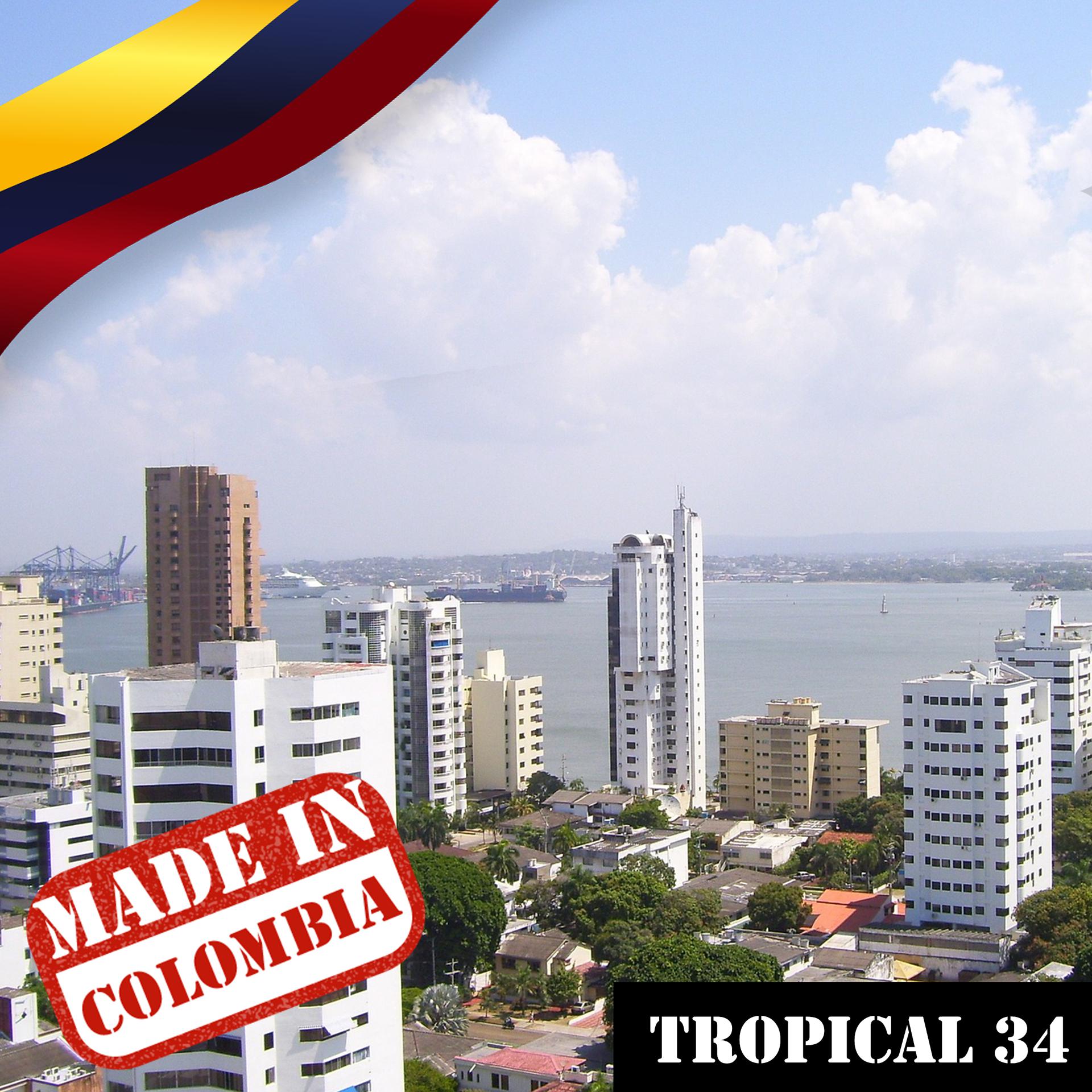 Постер альбома Made In Colombia: Tropical, Vol. 34