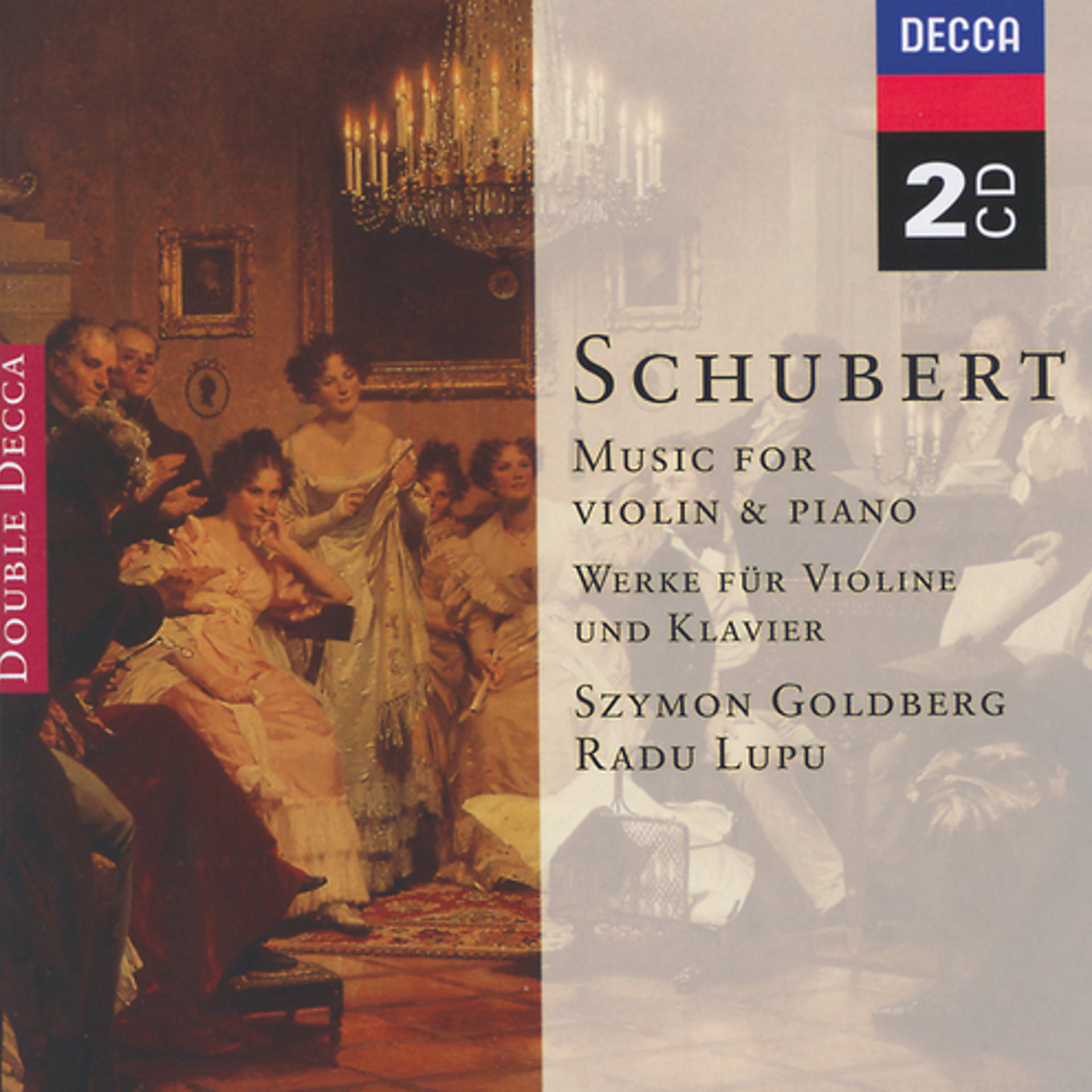Постер альбома Schubert: Music for Violin & Piano; Arpeggione Sonata