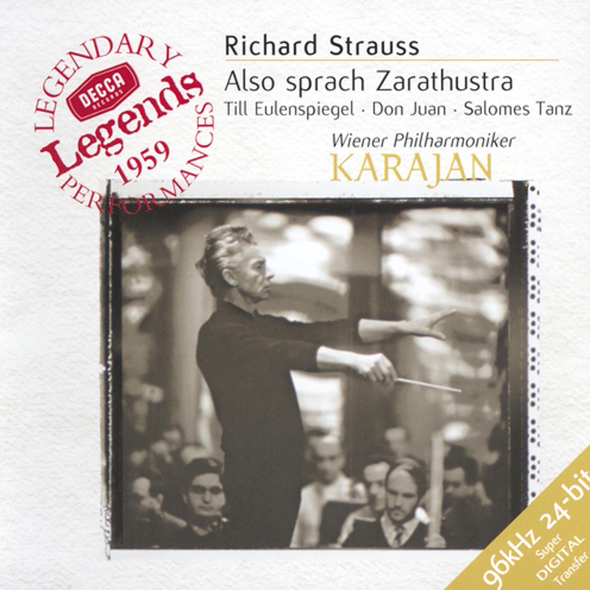 Постер альбома Strauss, R.: Also sprach Zarathustra; Salomes Tanz; Don Juan; Till Eulenspiegel