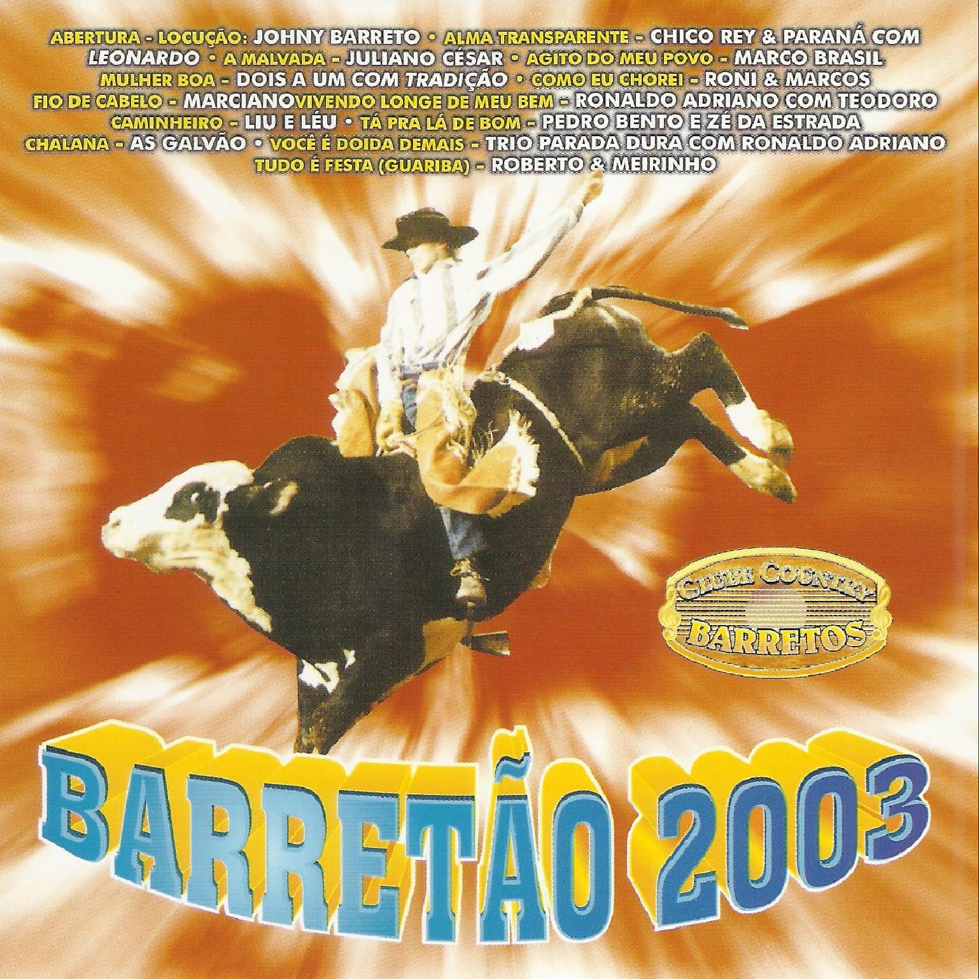 Постер альбома Barretão 2003