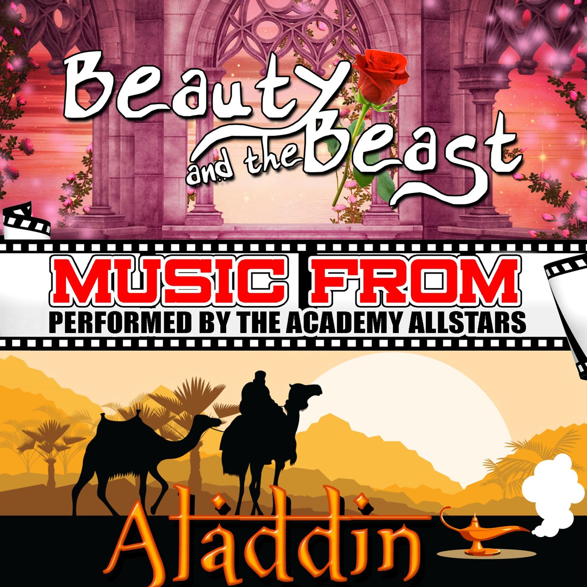 Постер альбома Music from Beauty and the Beast & Aladdin