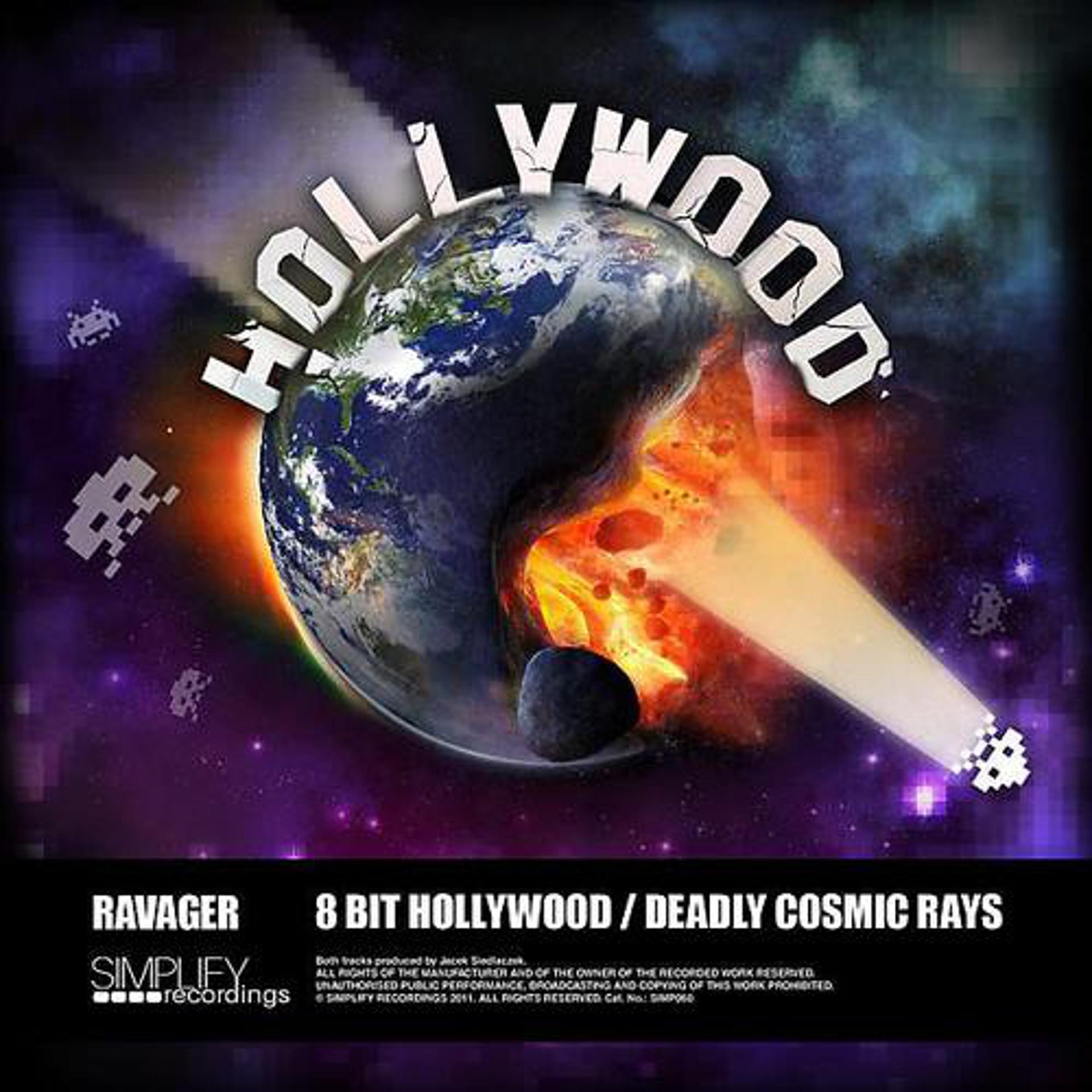 Постер альбома 8 Bit Hollywood / Deadly Cosmic Rays