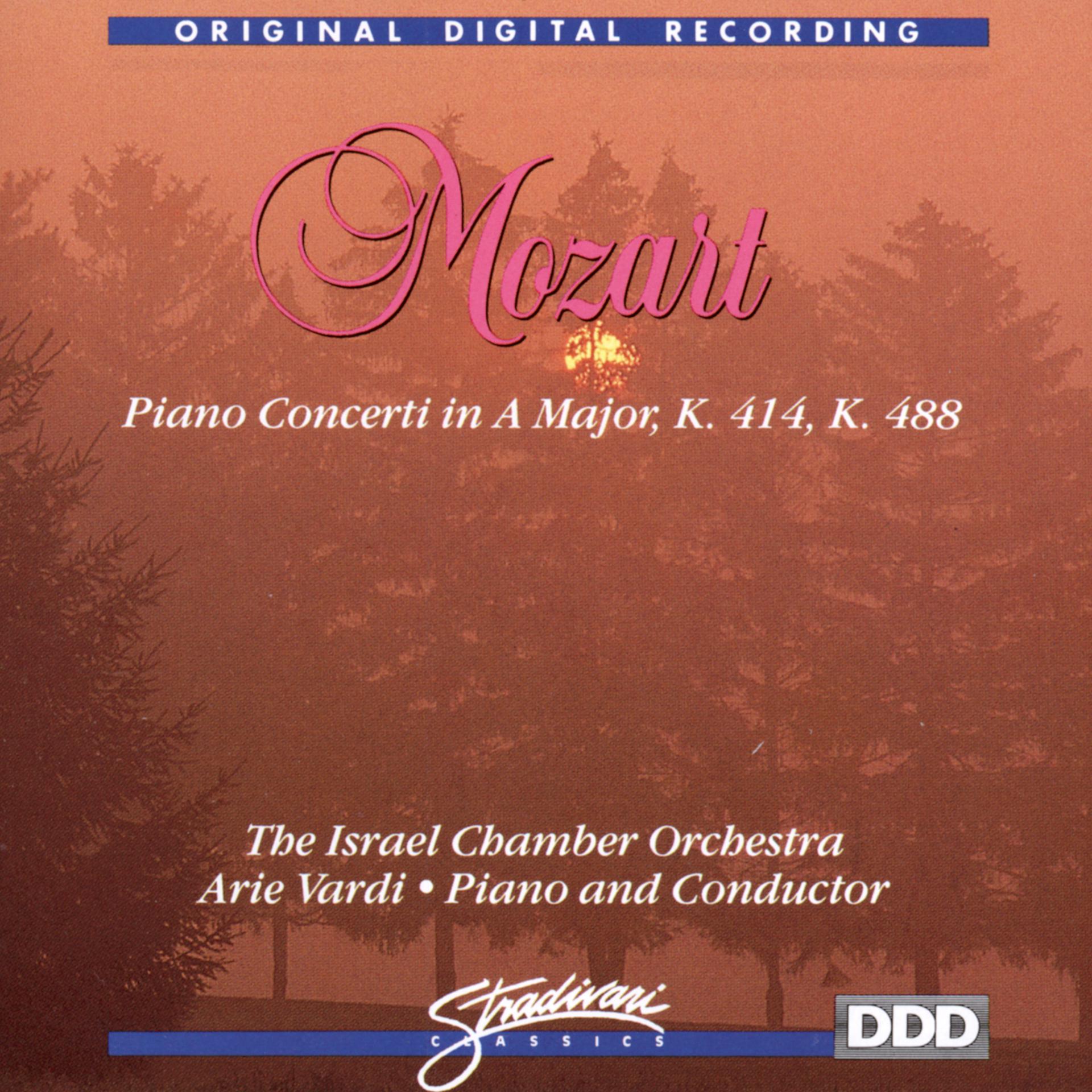 Постер альбома Piano Concerti In A Major, K 414, K 488