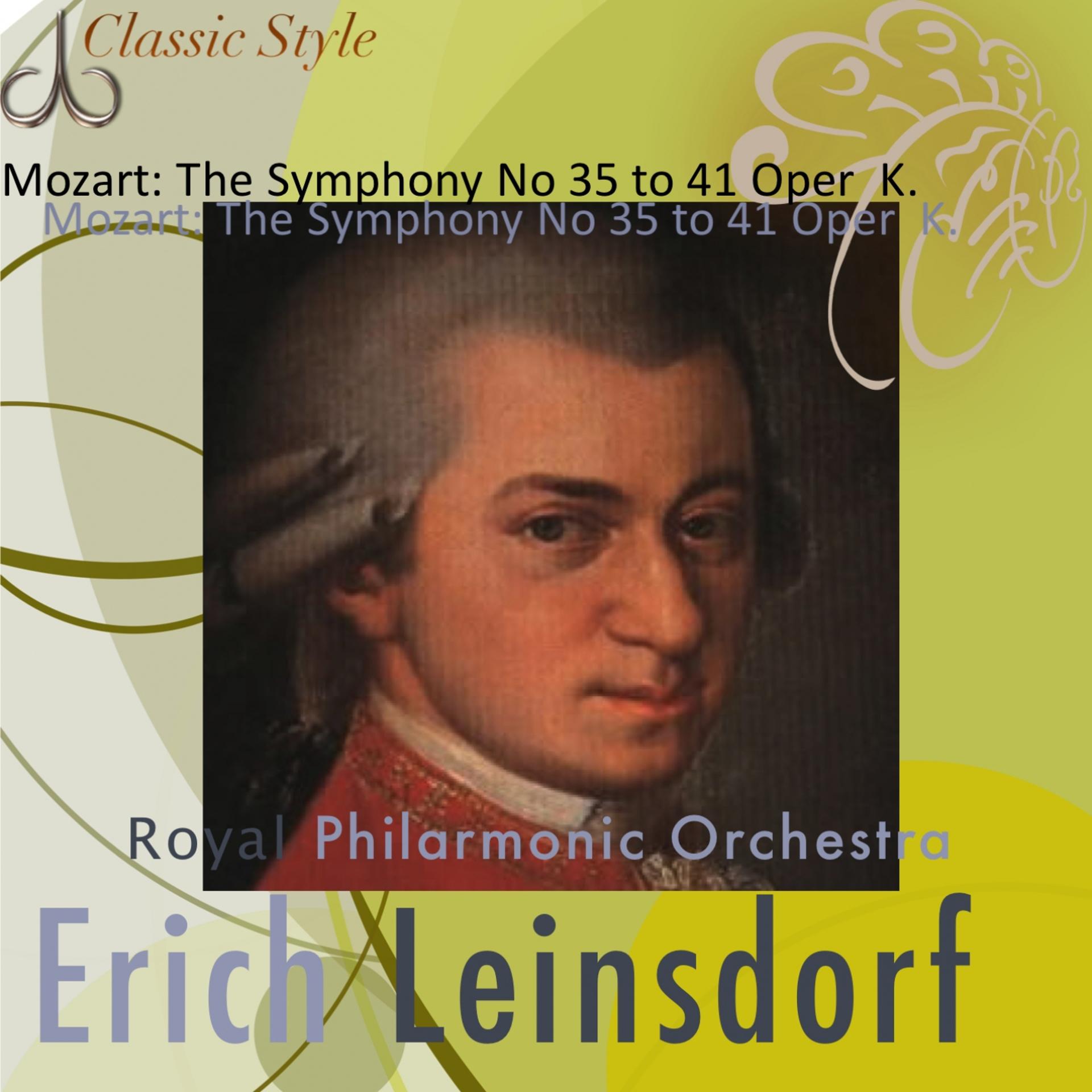 Постер альбома Mozart : Symphony No. 35 to 41 (Original Remastered 2011)