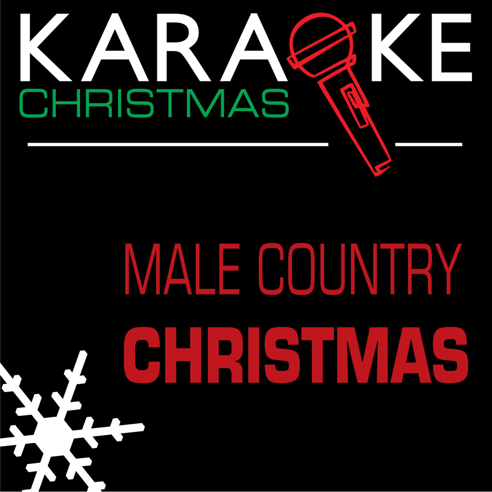 Постер альбома Male Country Christmas Karaoke