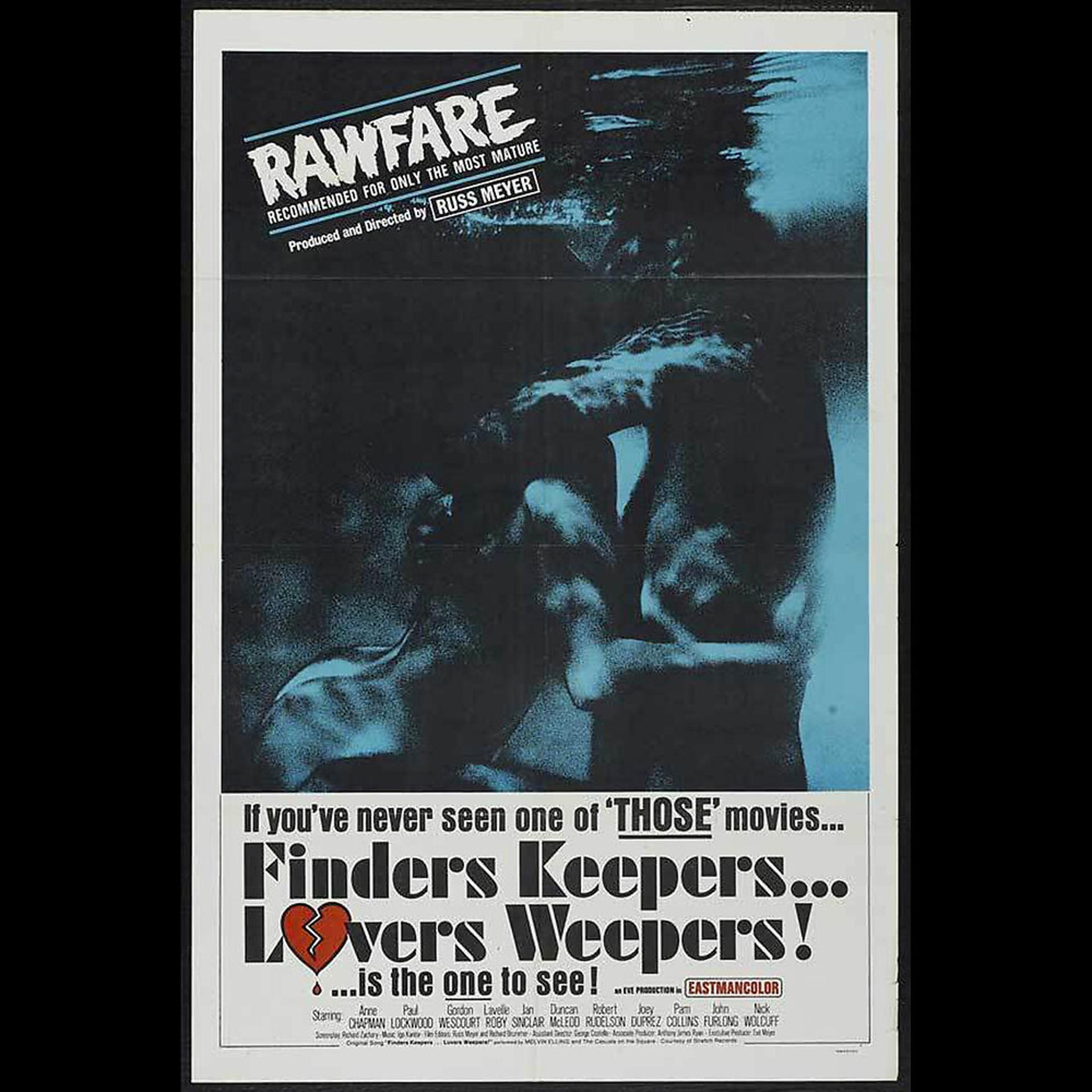 Постер альбома Russ Meyer's Finders Keepers Lovers Weepers