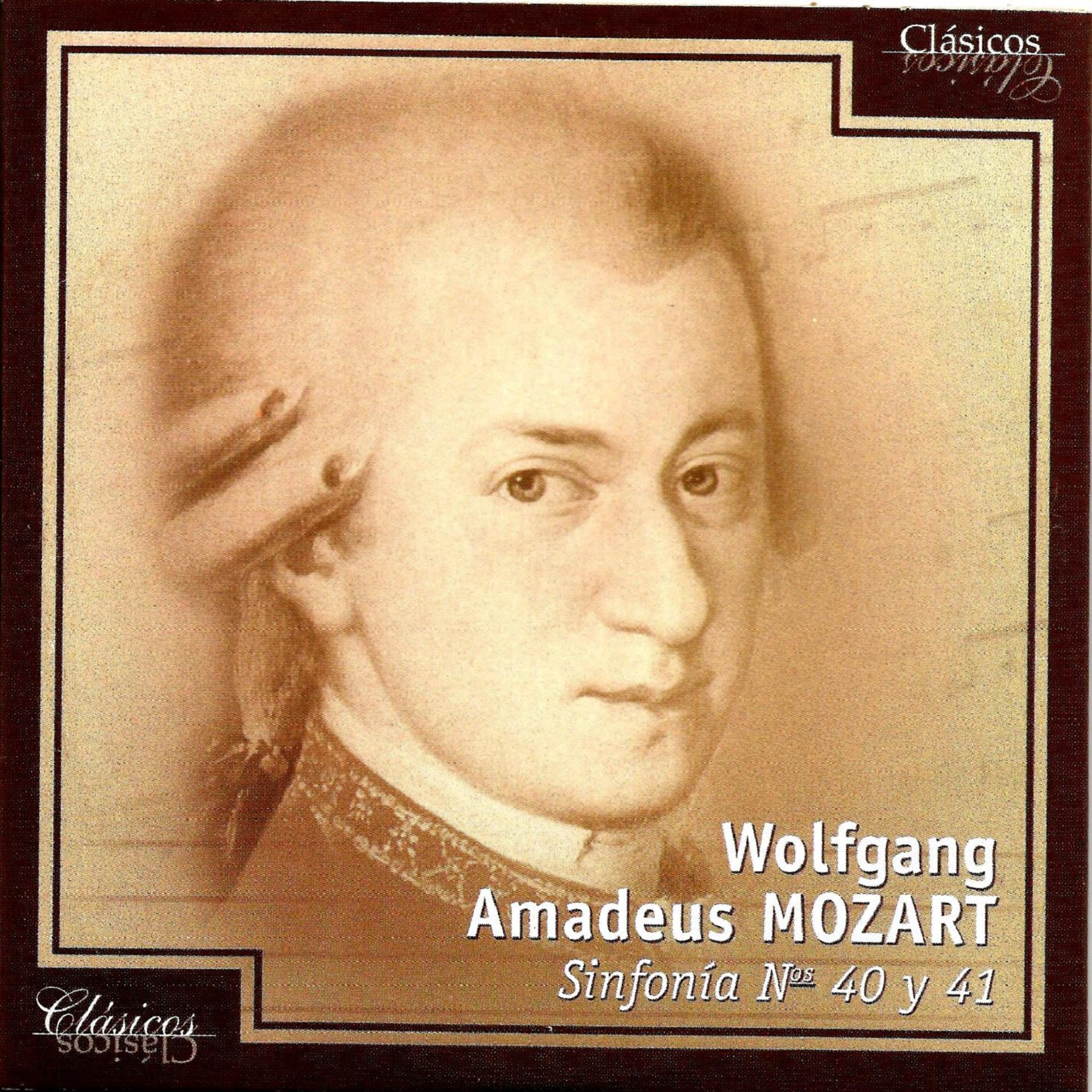 Постер альбома Wolfgang Amadeus Mozart, Sinfonía Nº 40 y 41