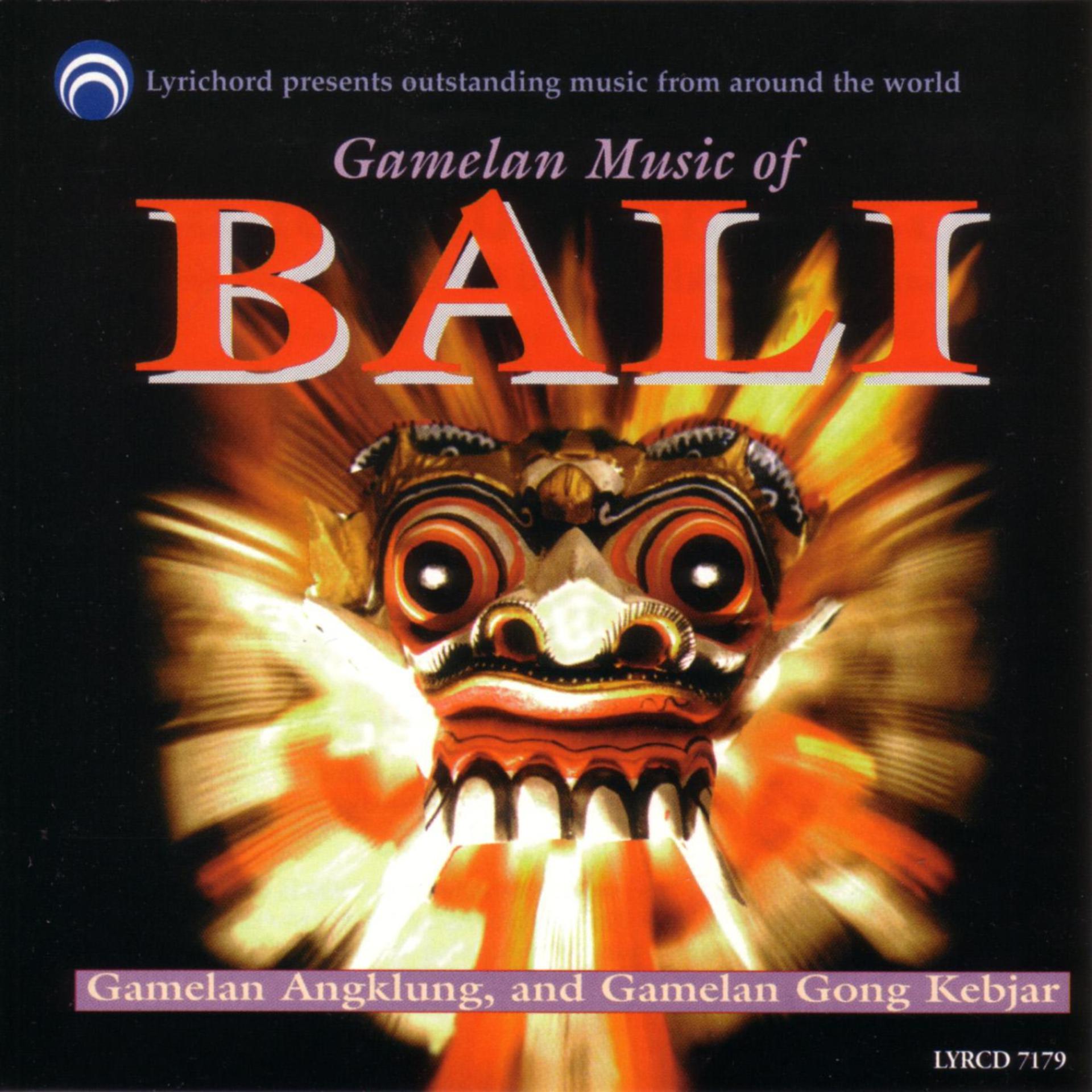 Постер альбома Gamelan Music Of Bali