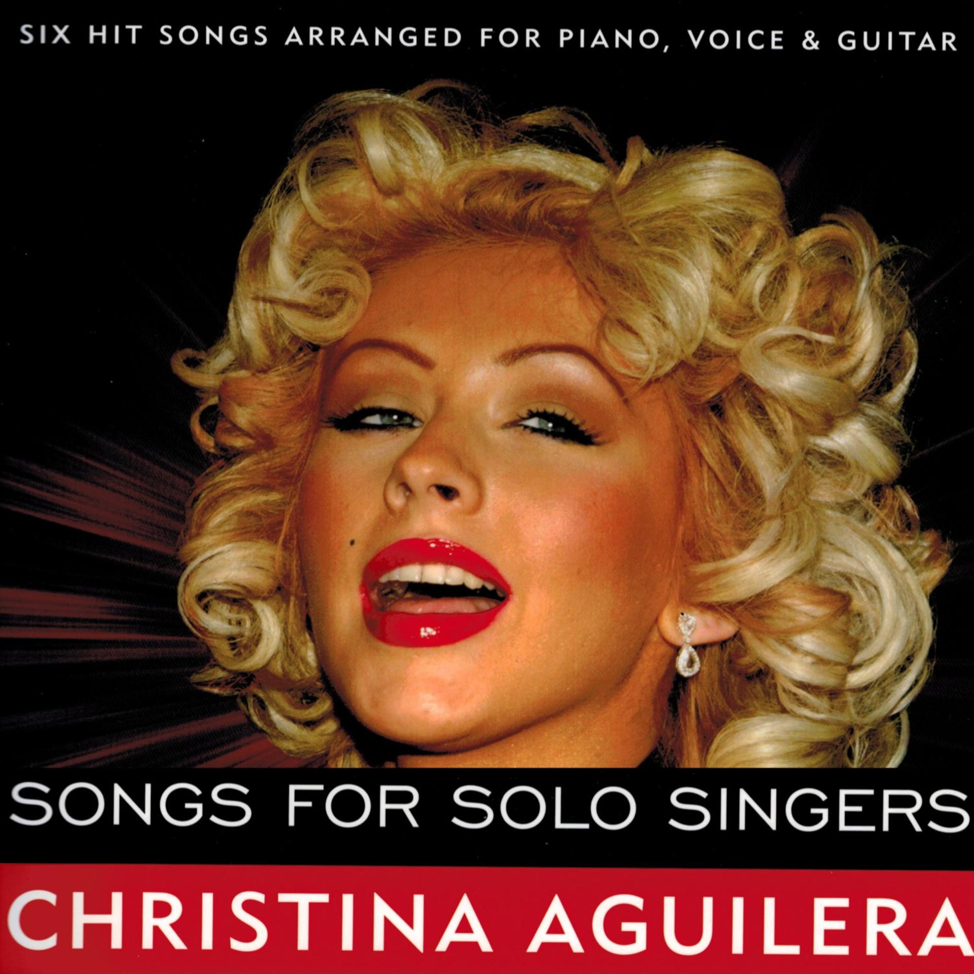 Постер альбома Christina Aguilera Songs for Solo Singers (Karaoke)