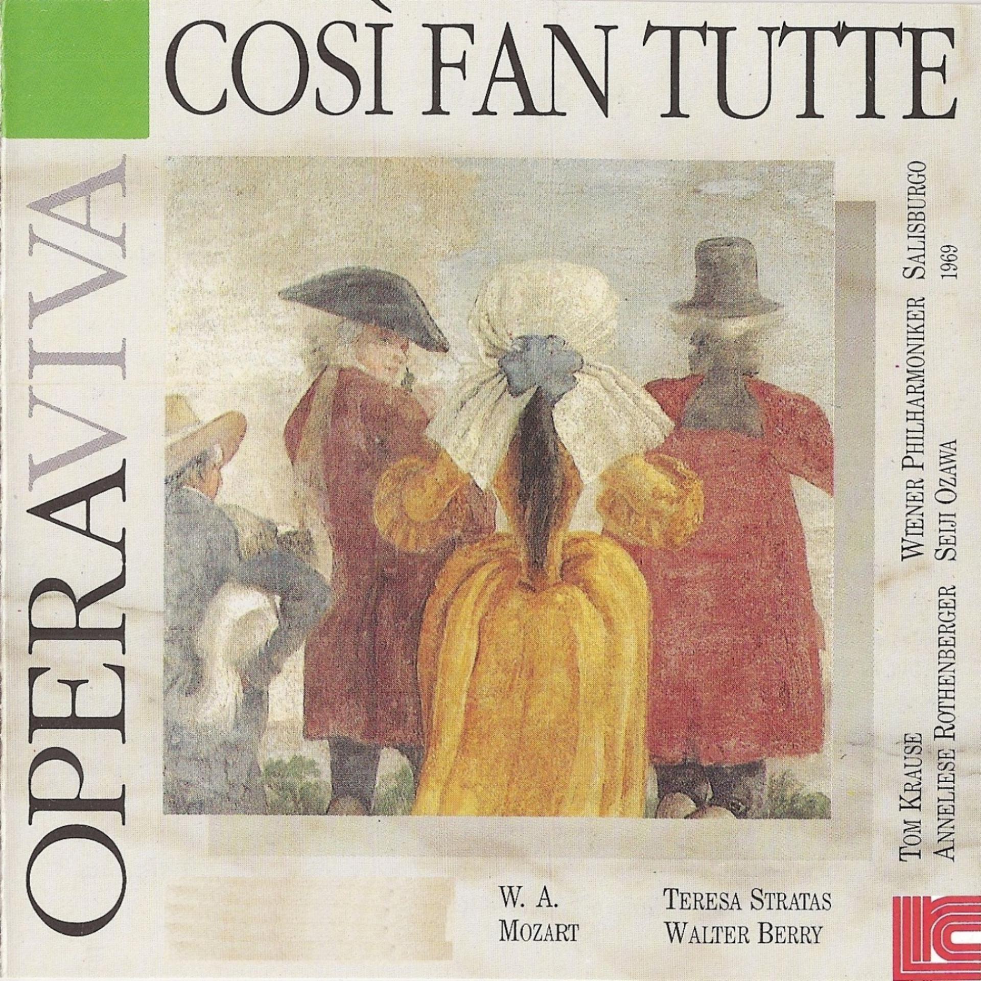 Постер альбома Mozart: Cosi Fan Tutte