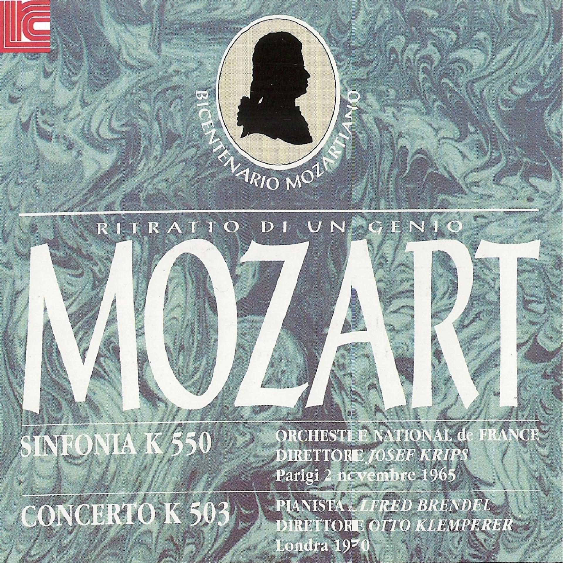 Постер альбома Mozart: Sinfonia No. 40, Piano Concerto No. 25