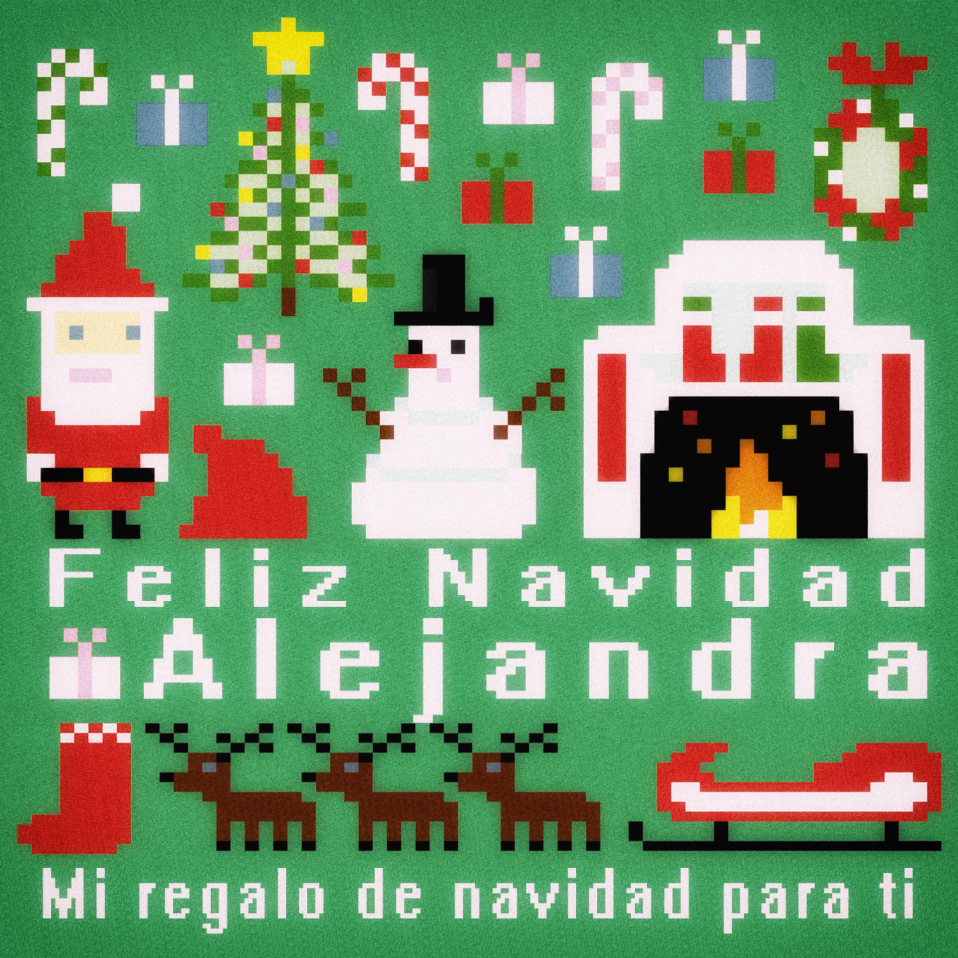 Постер альбома Feliz Navidad Alejandra - Mi Regalo de Navidad para Ti