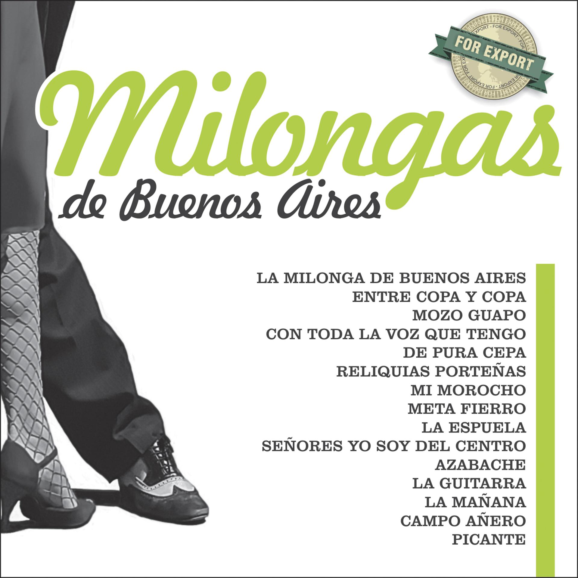 Постер альбома Milongas de Buenos Aires