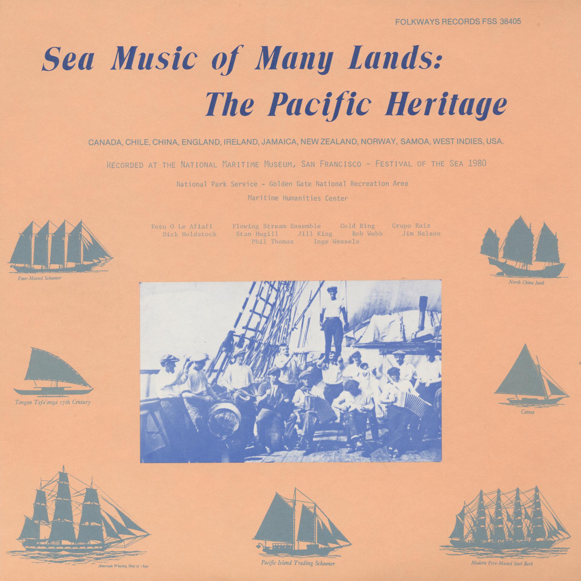 Постер альбома Sea Music of Many Lands: The Pacific Heritage
