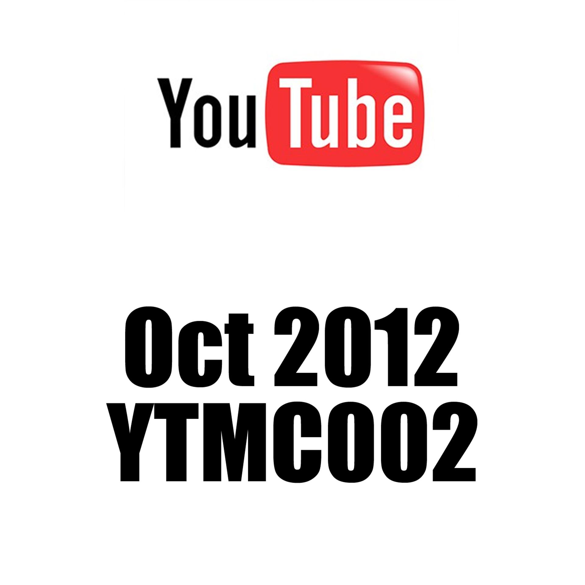 Постер альбома Youtube Music - One Media - Oct 2012 - Ytmc002