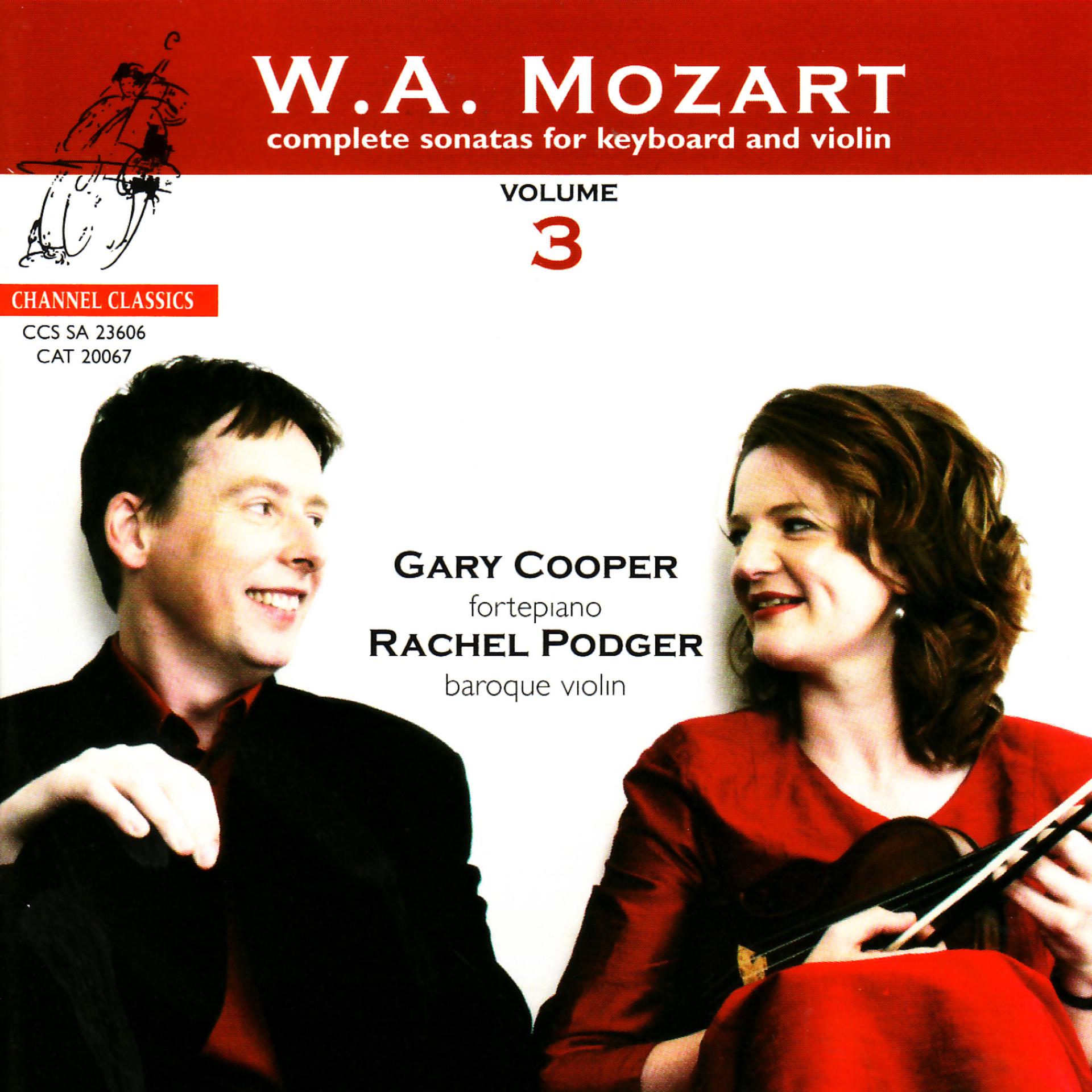Постер альбома Mozart: Complete Sonatas for Keyboard and Violin, Vol. 3