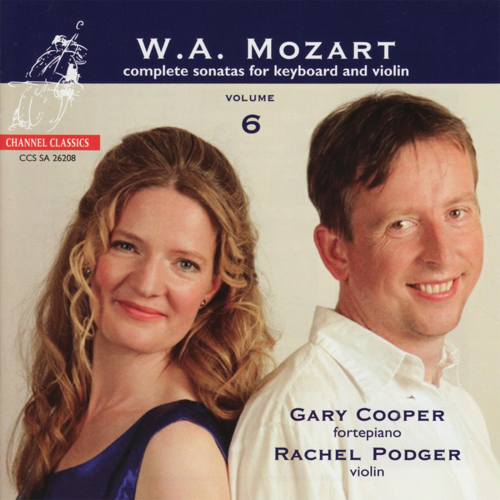 Постер альбома Mozart: Complete Sonatas for Keyboard and Violin Vol. 6
