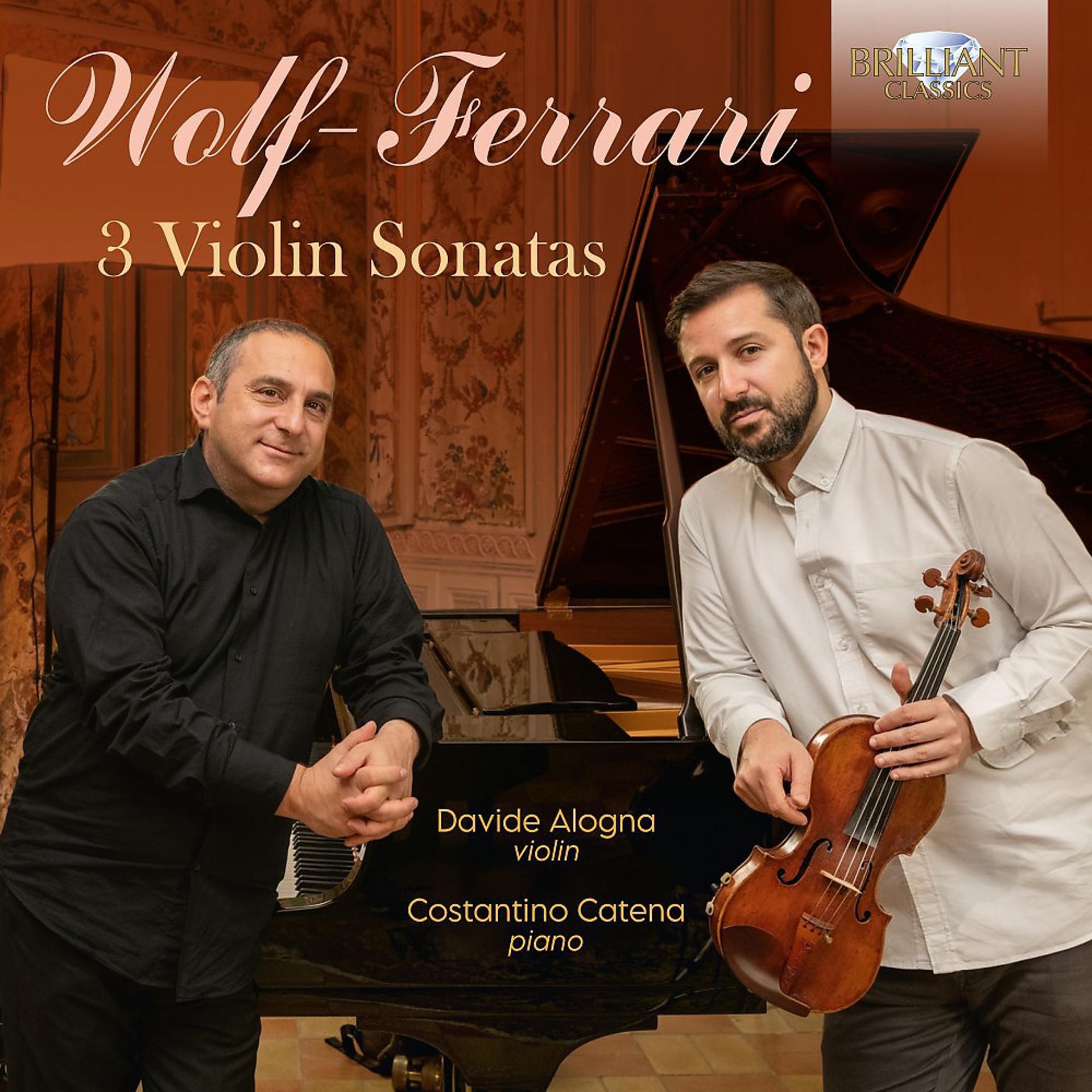 Постер к треку Costantino Catena, Davide Alogna - Violin Sonata No. 2 in A Minor, Op. 10: I. Appassionato