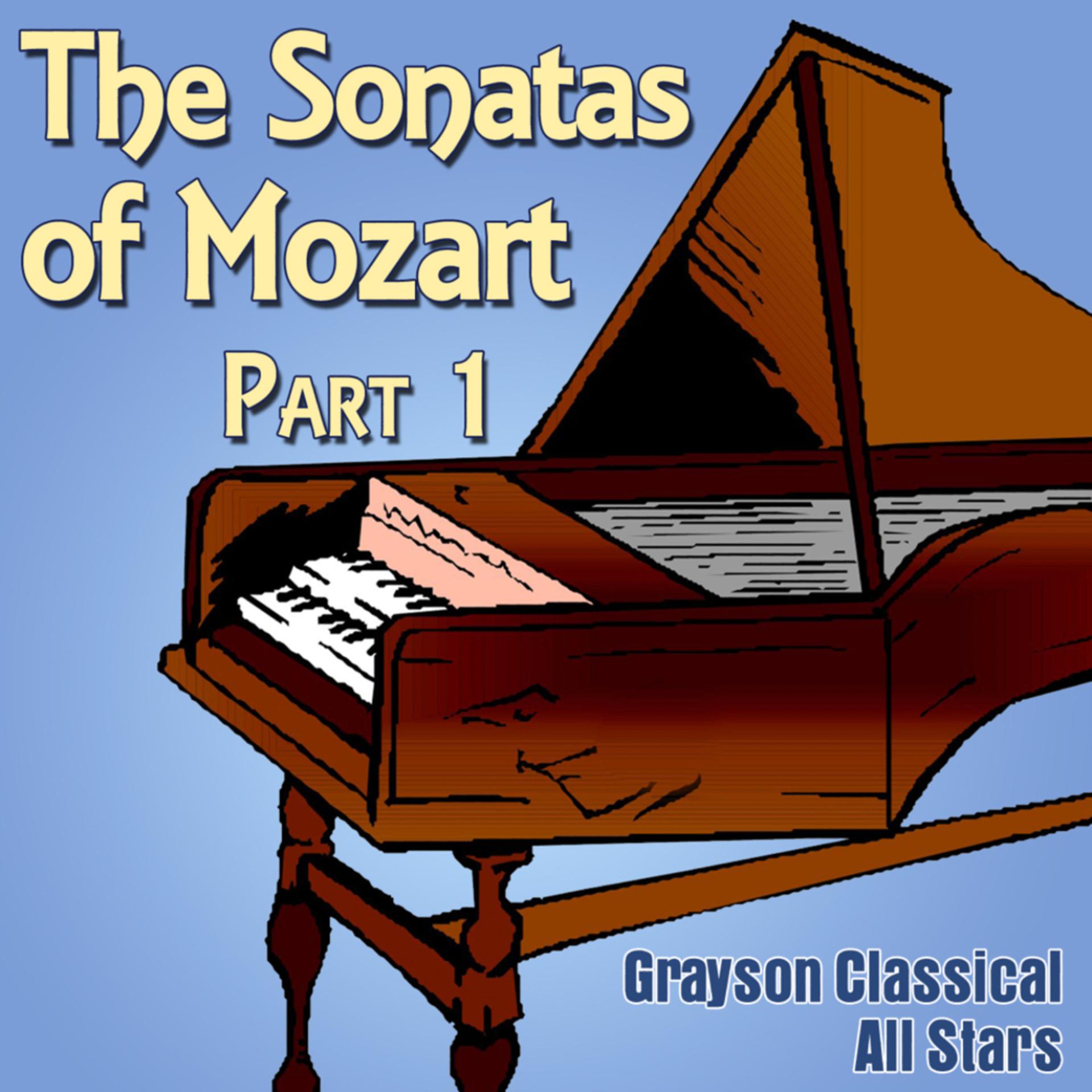 Постер альбома The Sonatas of Mozart Part 1