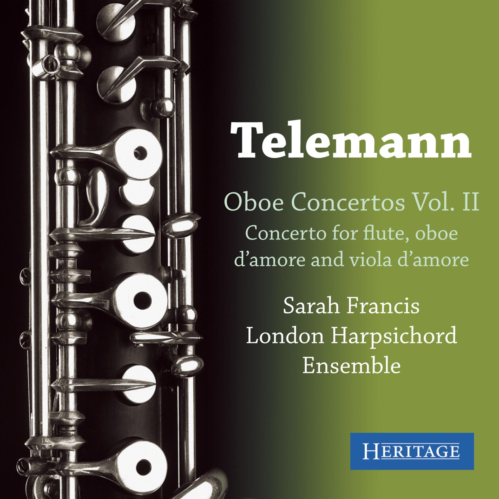 Постер альбома Telemann: Oboe Sonatas Vol. II