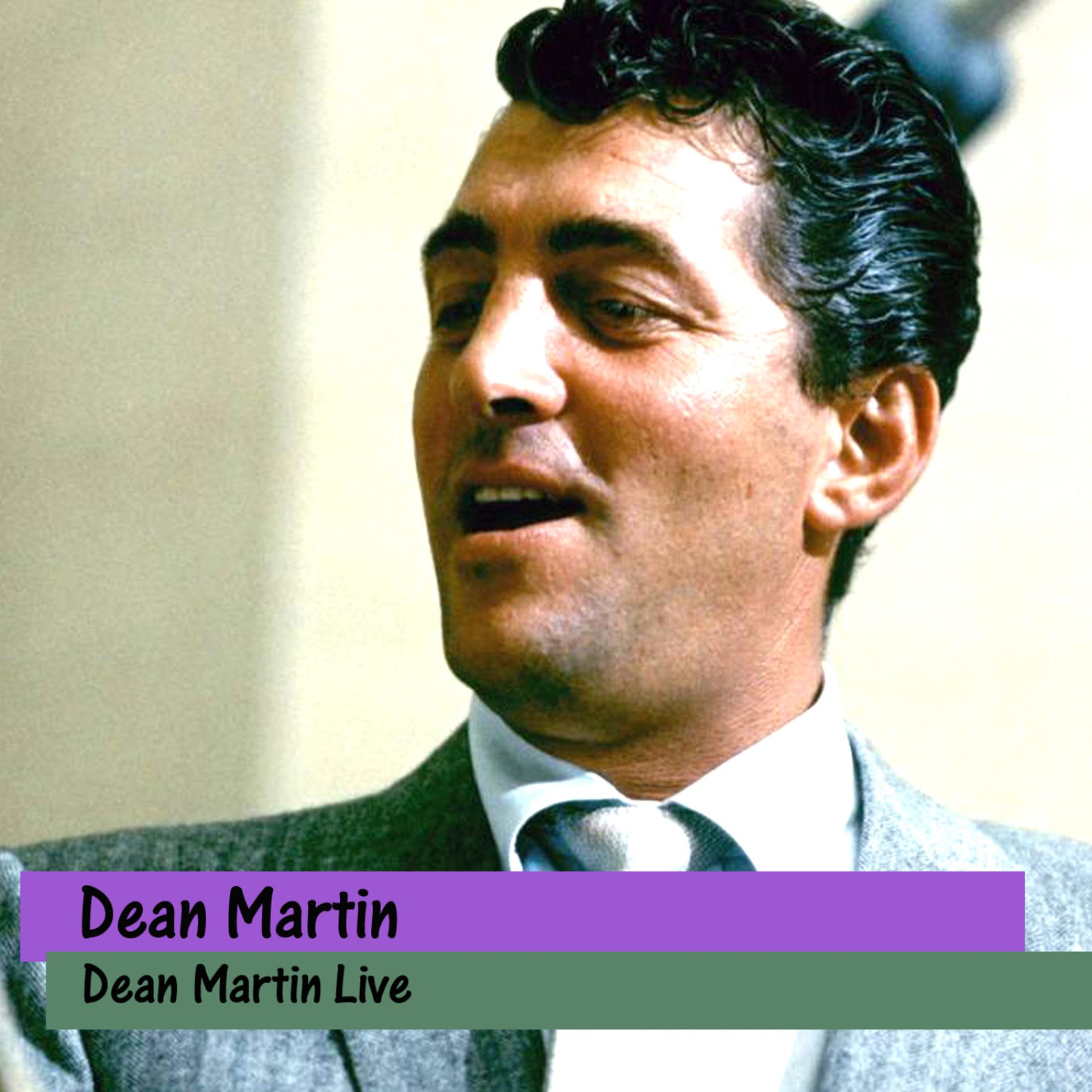 Постер альбома Dean Martin Live