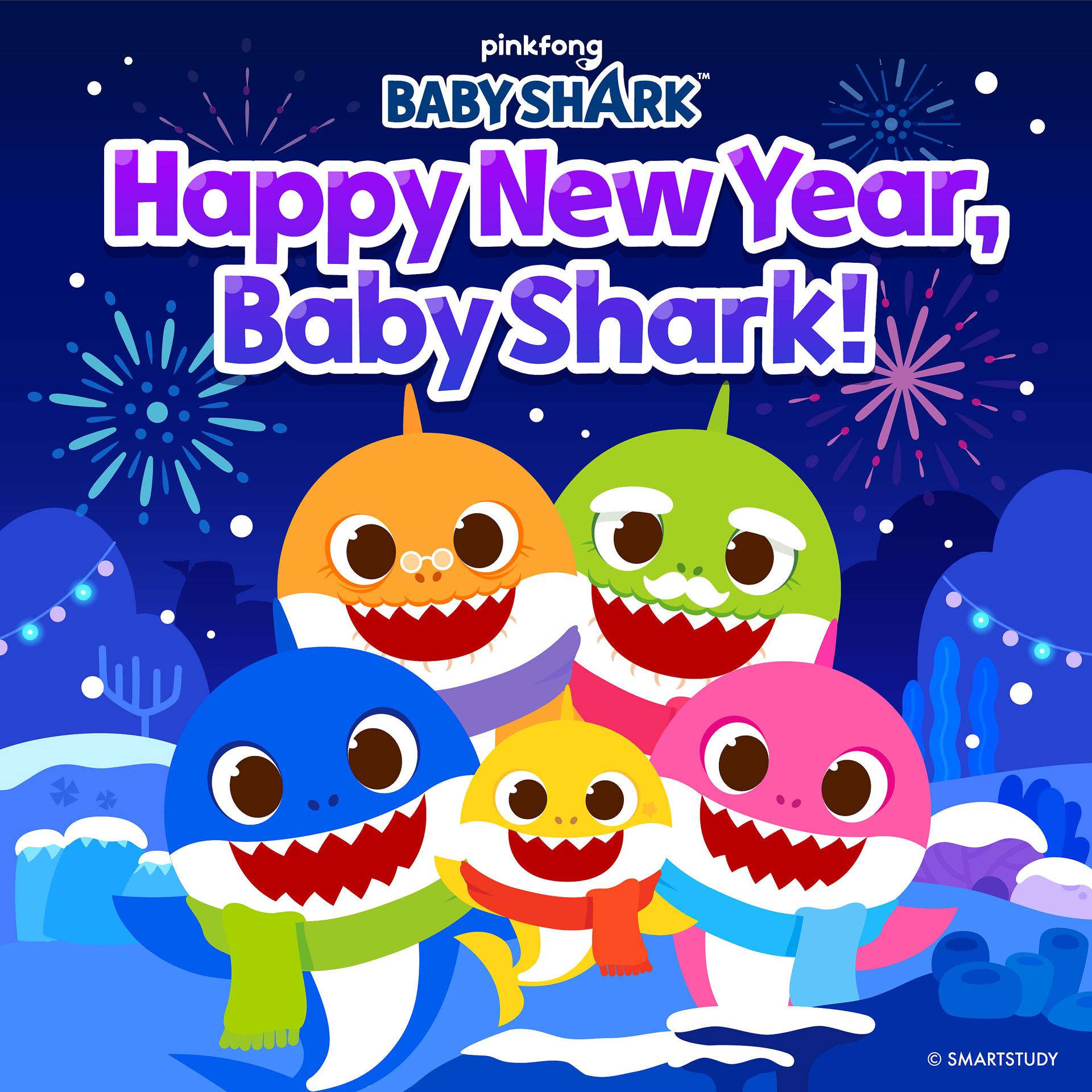 Постер альбома Happy New Year, Baby Shark!