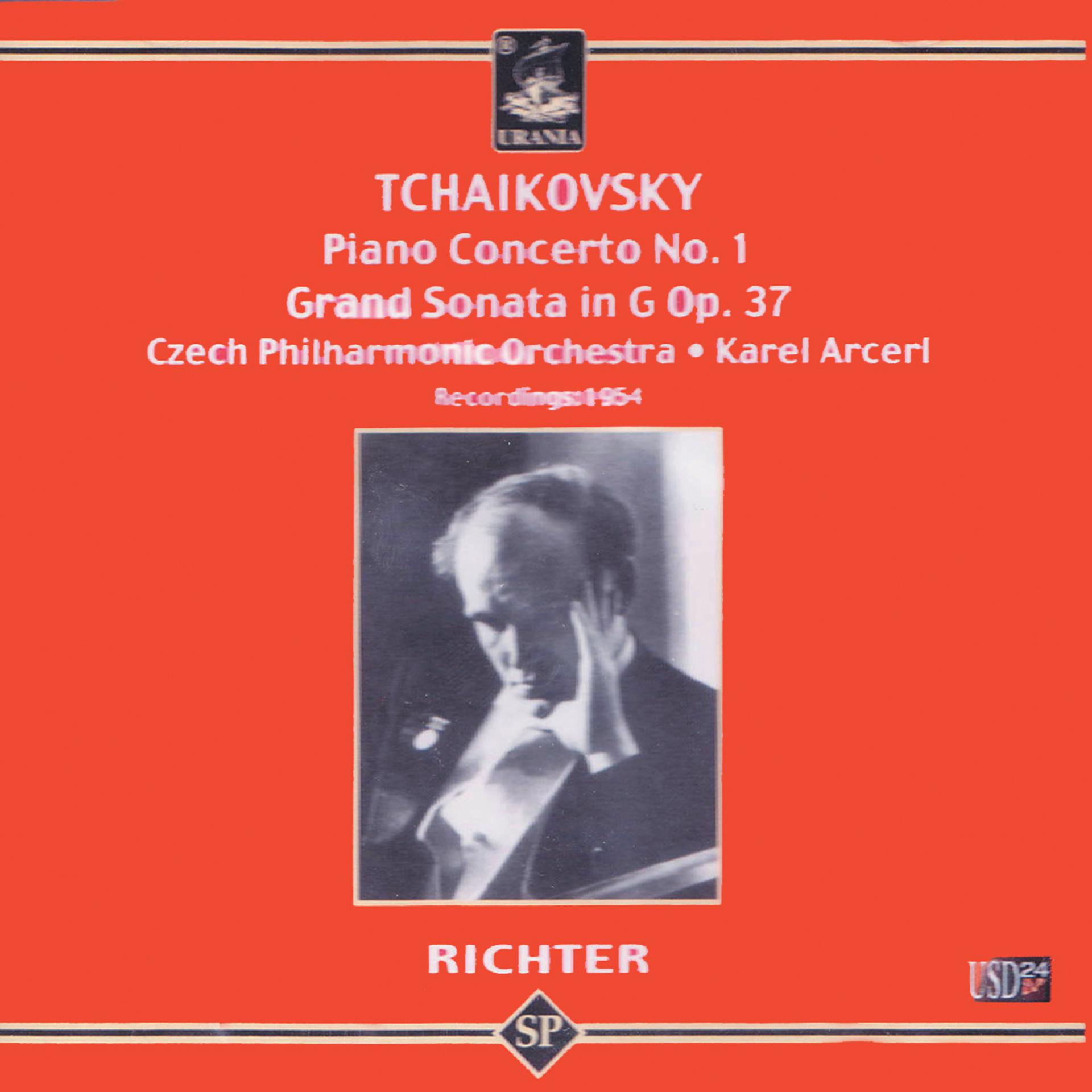 Постер альбома Tchaikovsky: Piano Concerto No. 1 & Grand Sonata