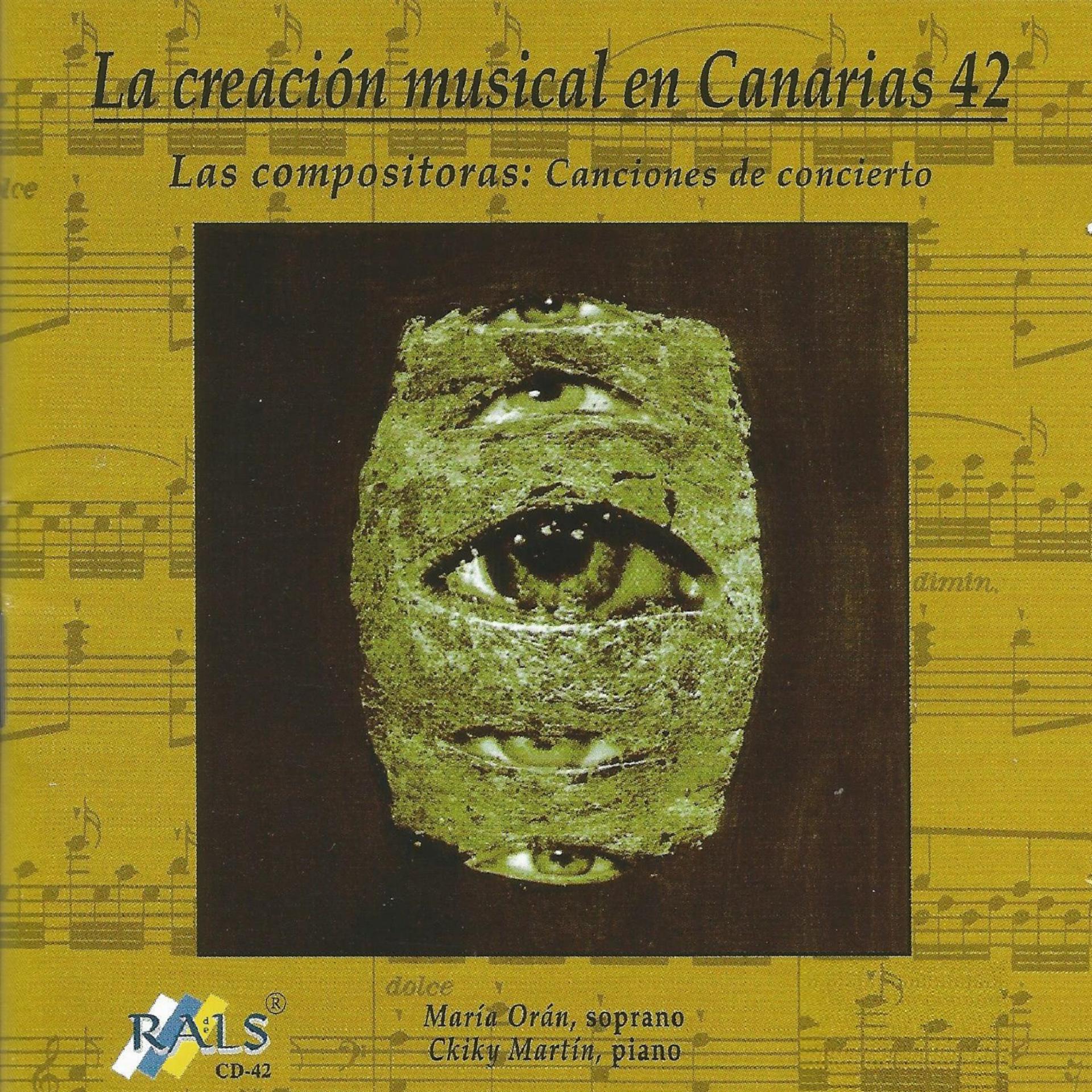 Постер альбома La Creación Musical en Canarias 42 - Las Compositoras