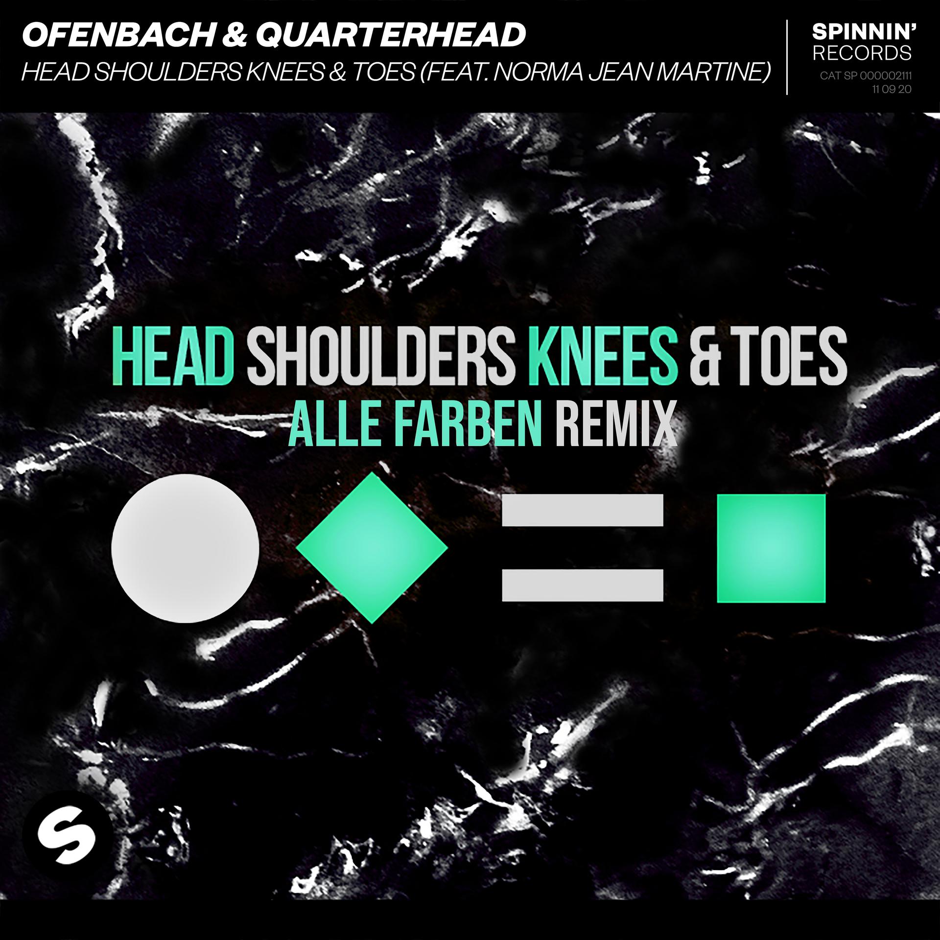 Постер альбома Head Shoulders Knees & Toes (feat. Norma Jean Martine) [Alle Farben Remix]