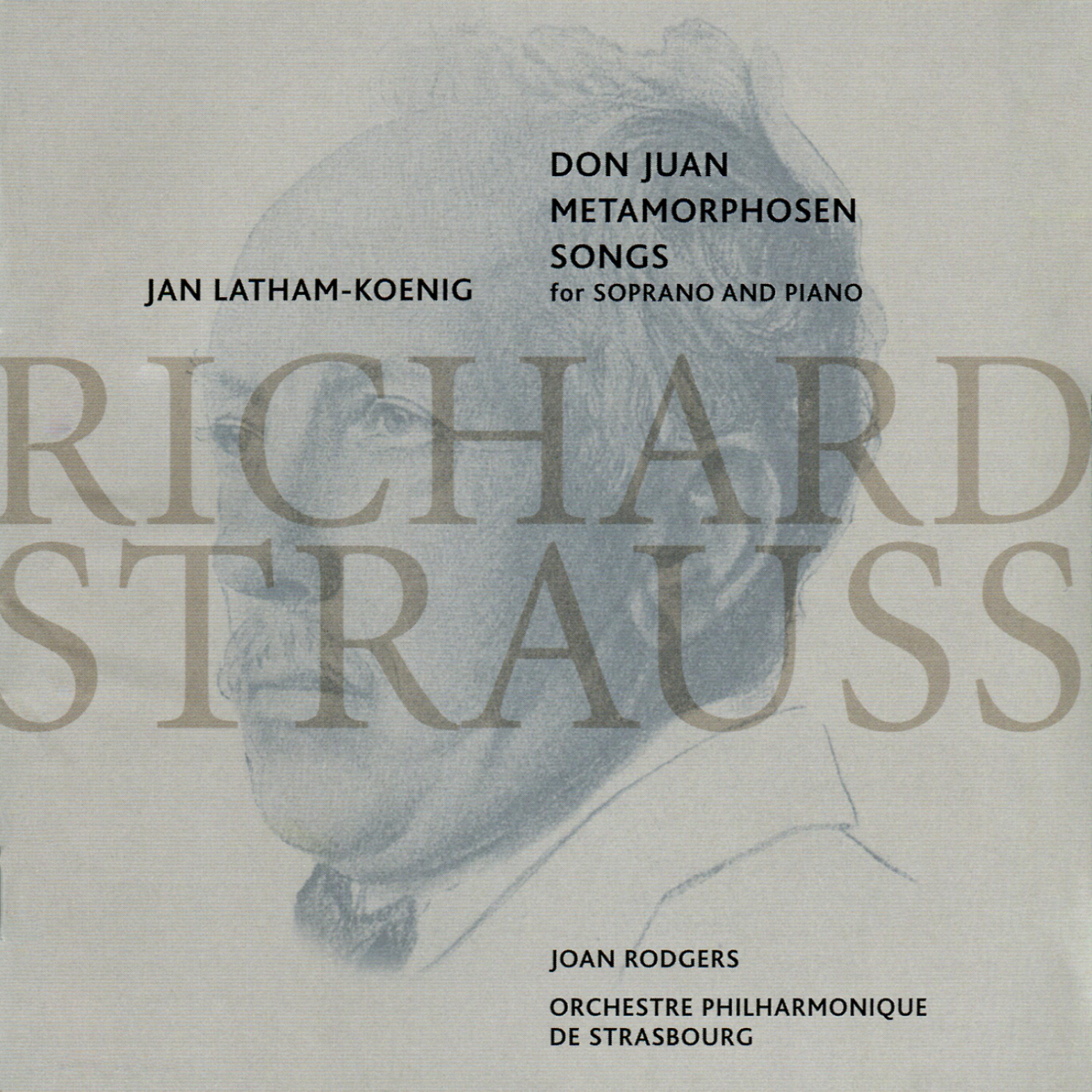 Постер альбома Strauss: Don Juan Metamorphosen Songs