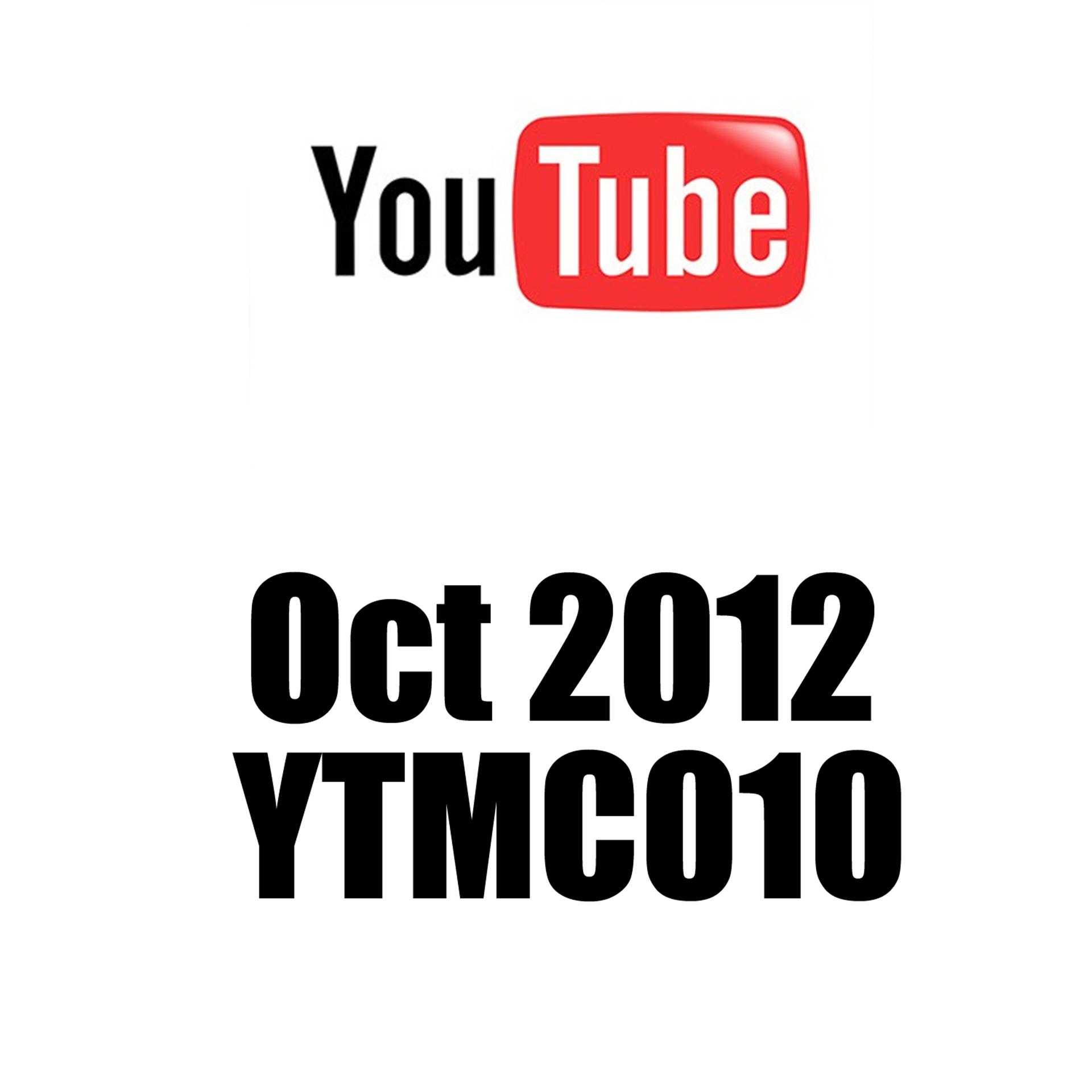 Постер альбома Youtube Music - One Media - Oct 2012 - Ytmc010